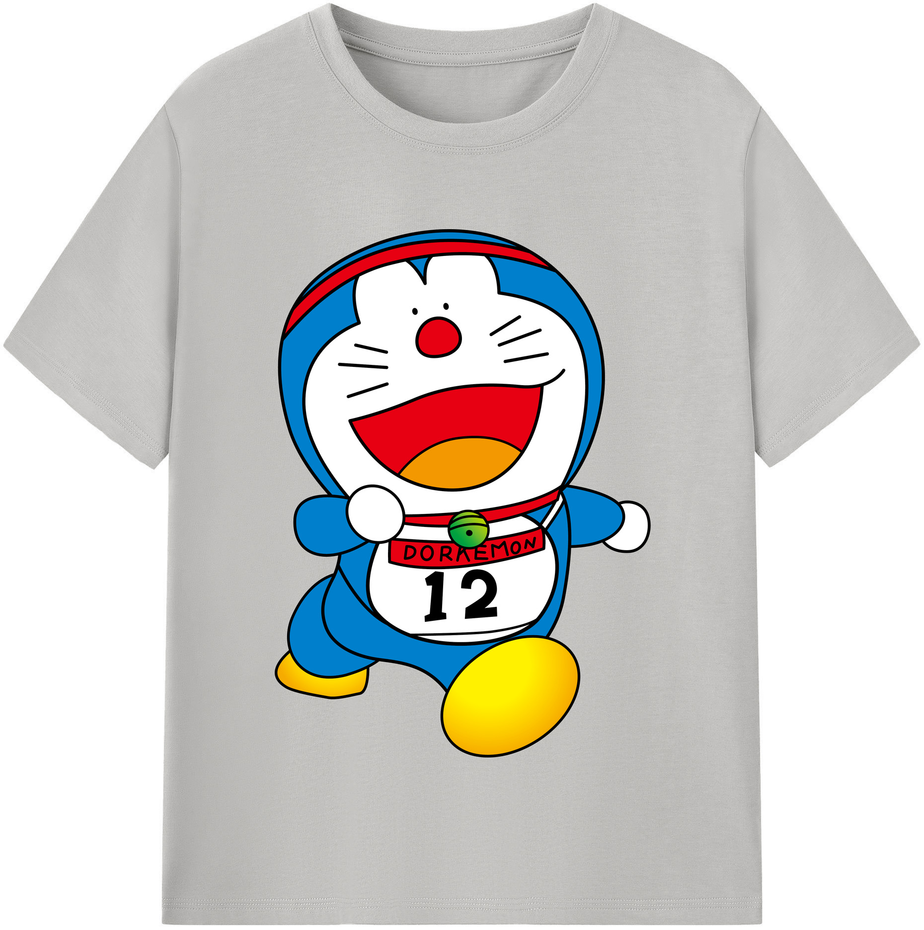 （画像用） ドラえもん Doraemon 綿100％半袖Tシャツ（フロントプリント）
