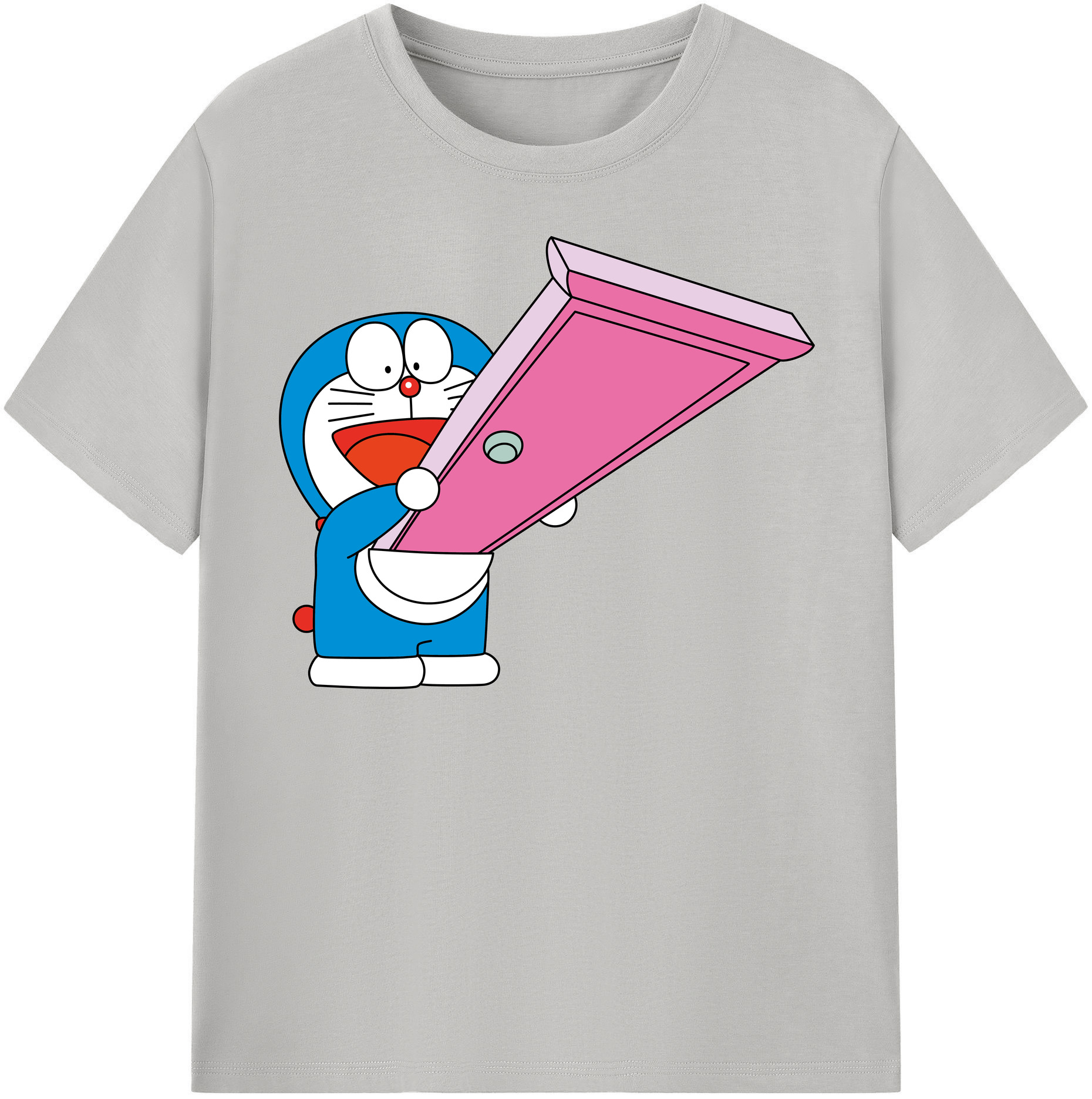 （画像用） ドラえもん Doraemon 綿100％半袖Tシャツ（フロントプリント）