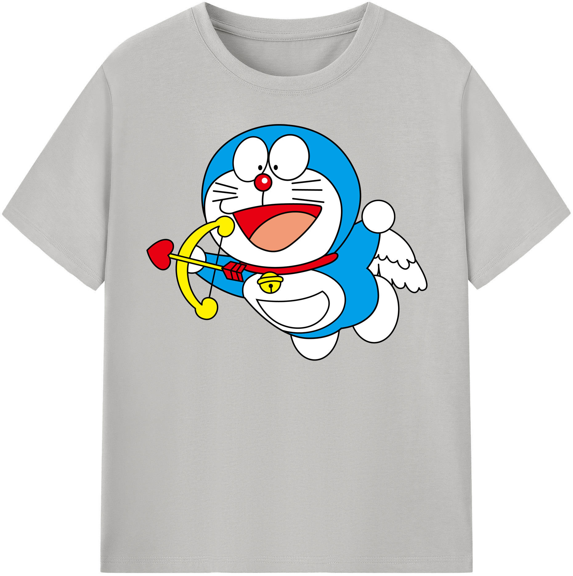 （画像用） ドラえもん Doraemon 綿100％半袖Tシャツ（フロントプリント）
