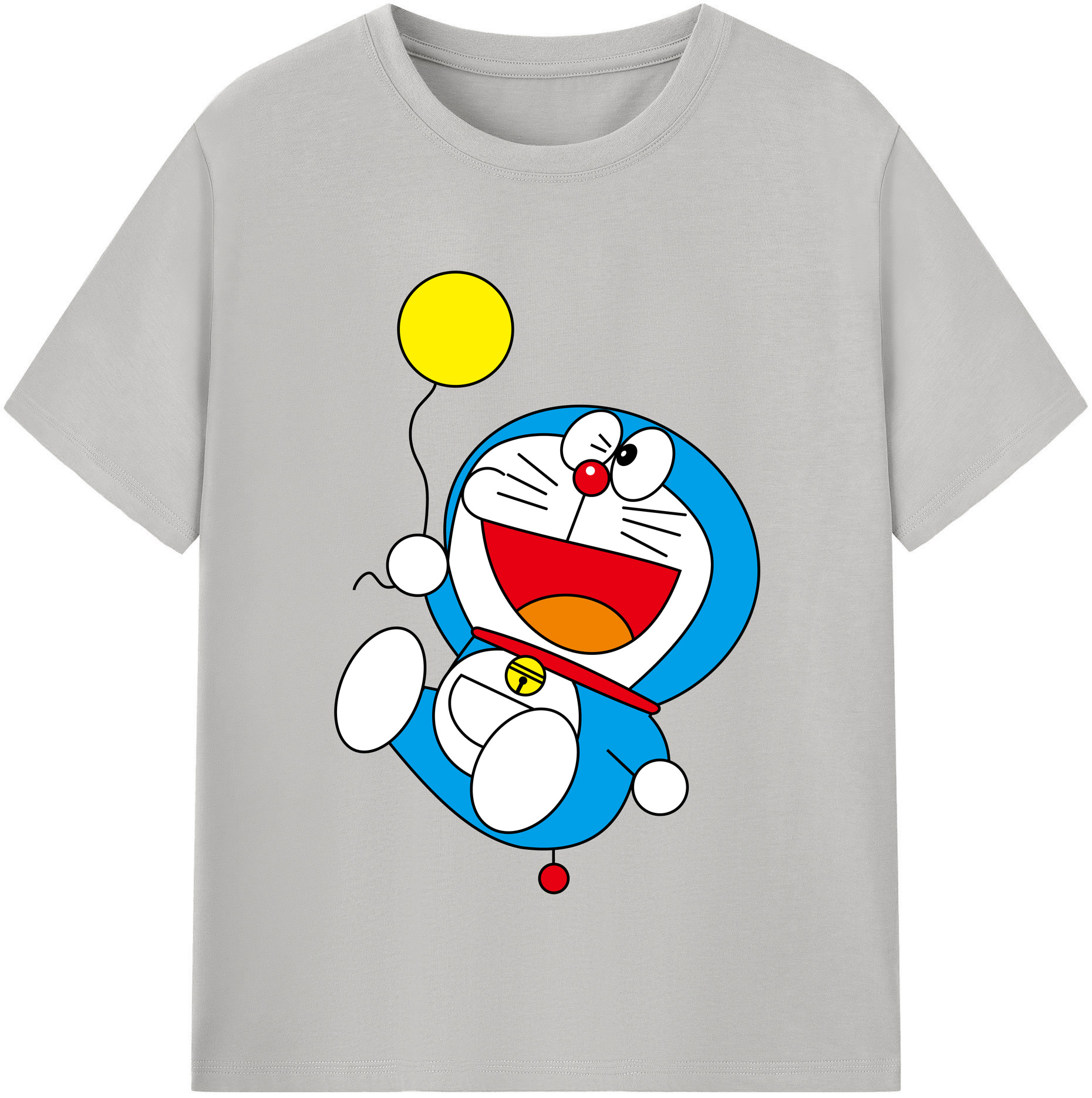 （画像用） ドラえもん Doraemon 綿100％半袖Tシャツ（フロントプリント）