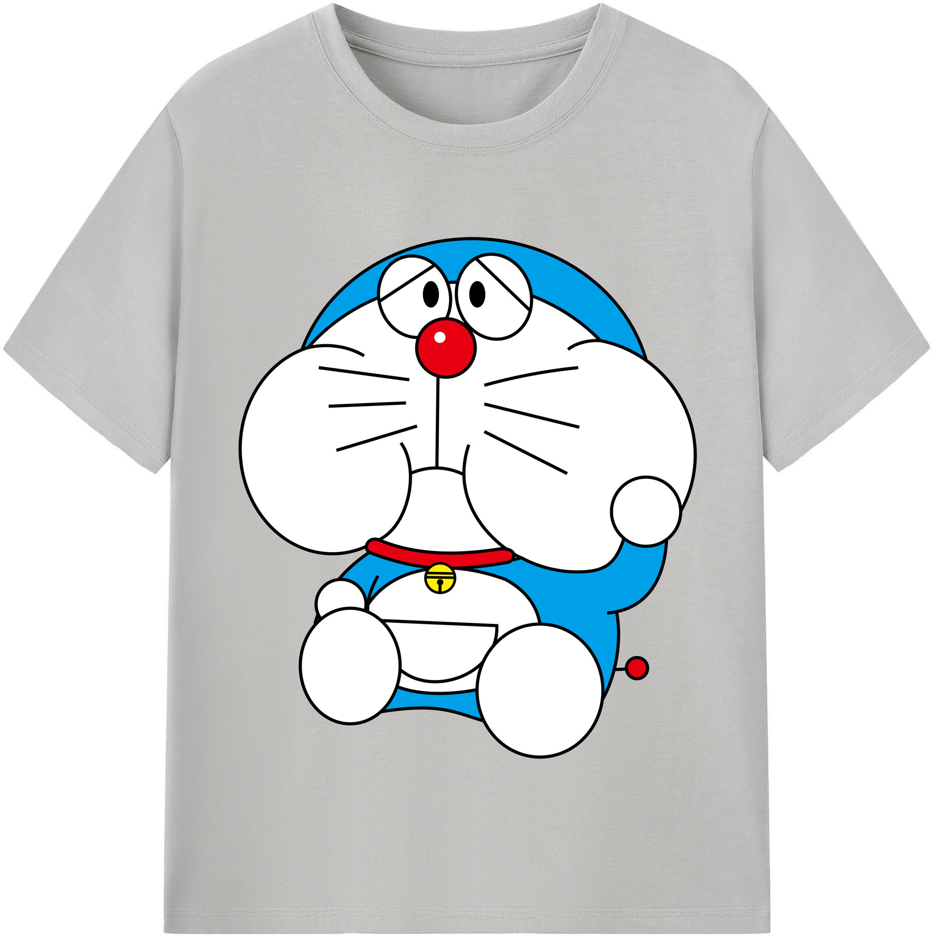 （画像用） ドラえもん Doraemon 綿100％半袖Tシャツ（フロントプリント）