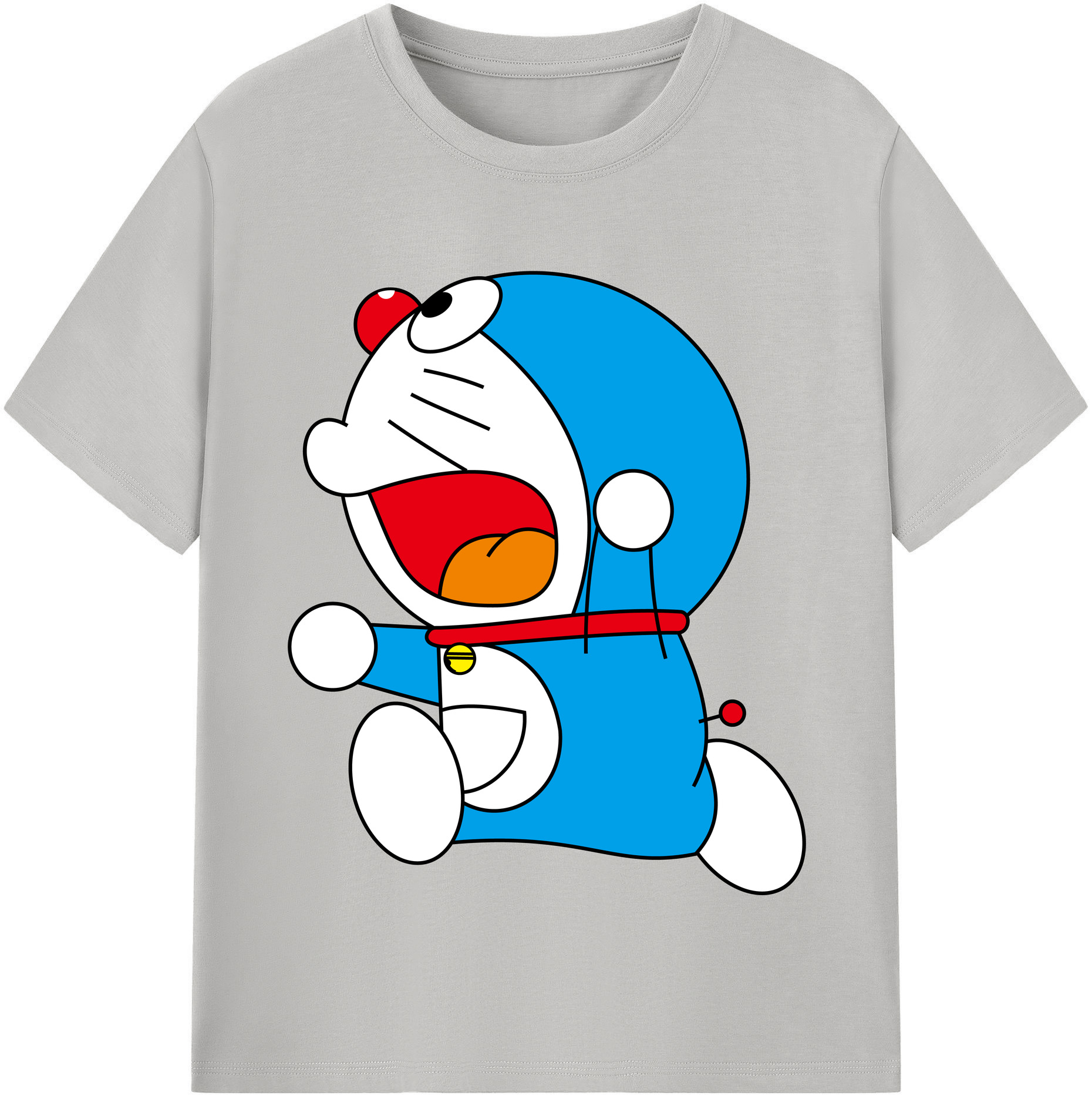 （画像用） ドラえもん Doraemon 綿100％半袖Tシャツ（フロントプリント）