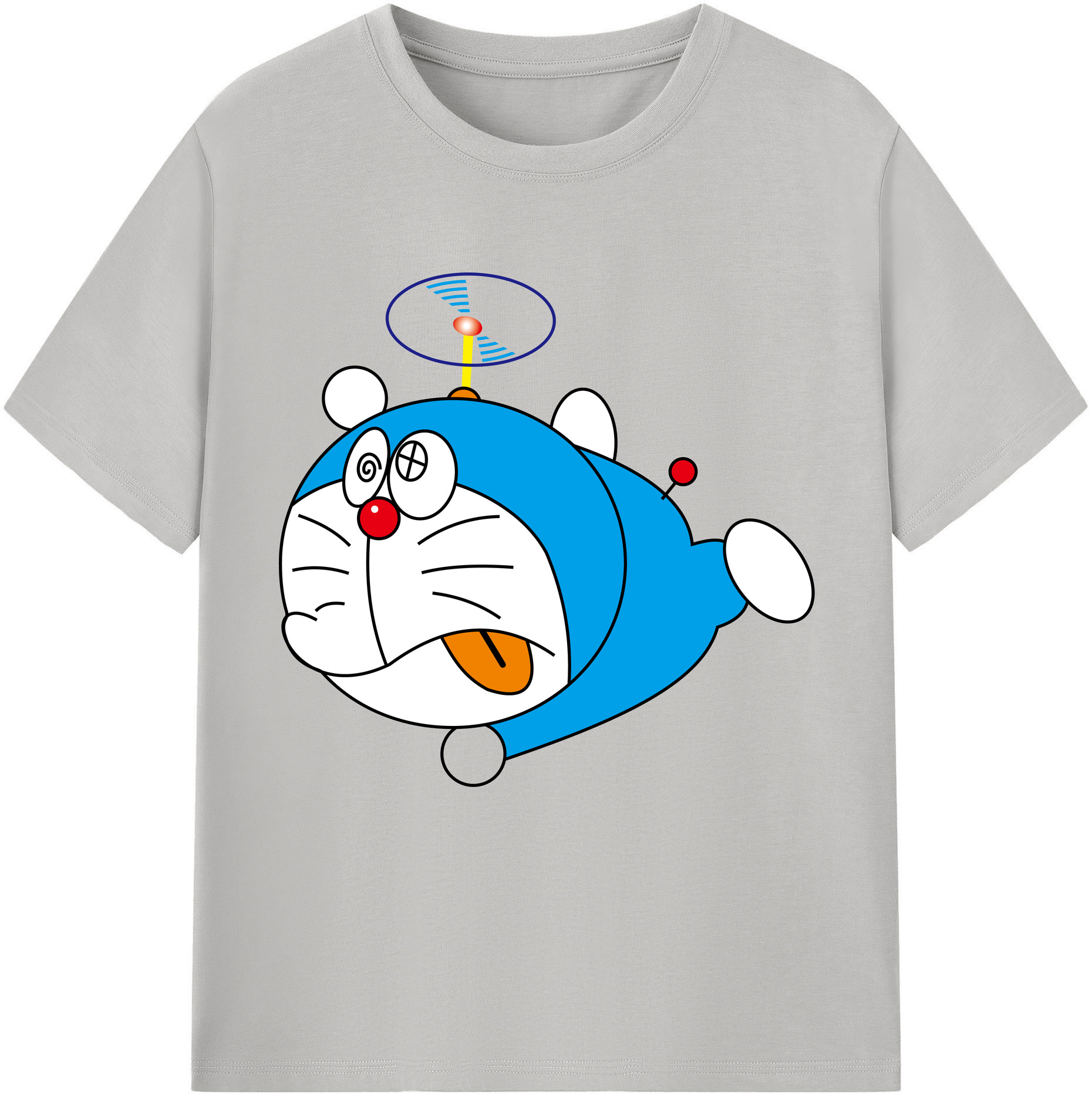 （画像用） ドラえもん Doraemon 綿100％半袖Tシャツ（フロントプリント）