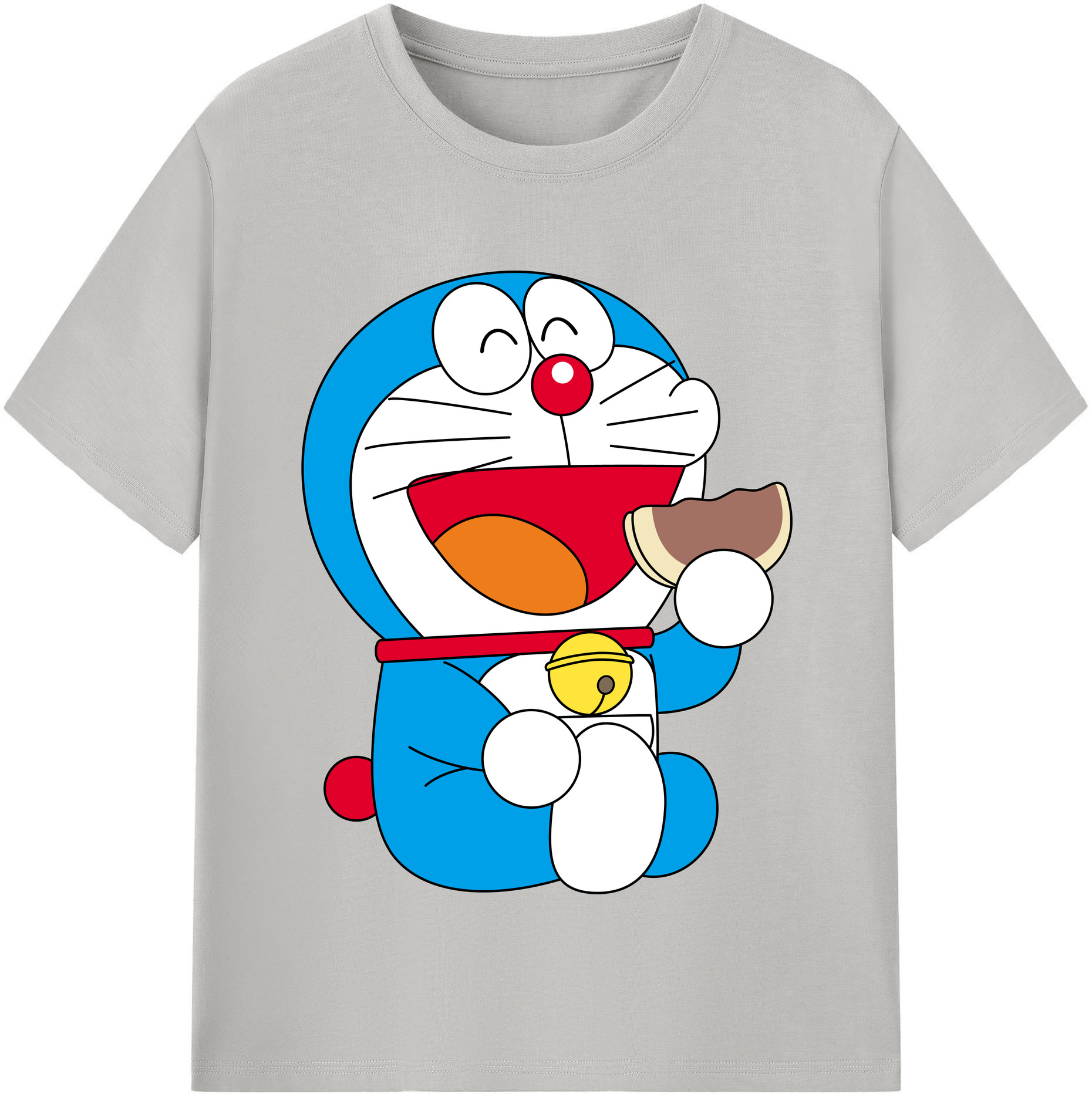 （画像用） ドラえもん Doraemon 綿100％半袖Tシャツ（フロントプリント）