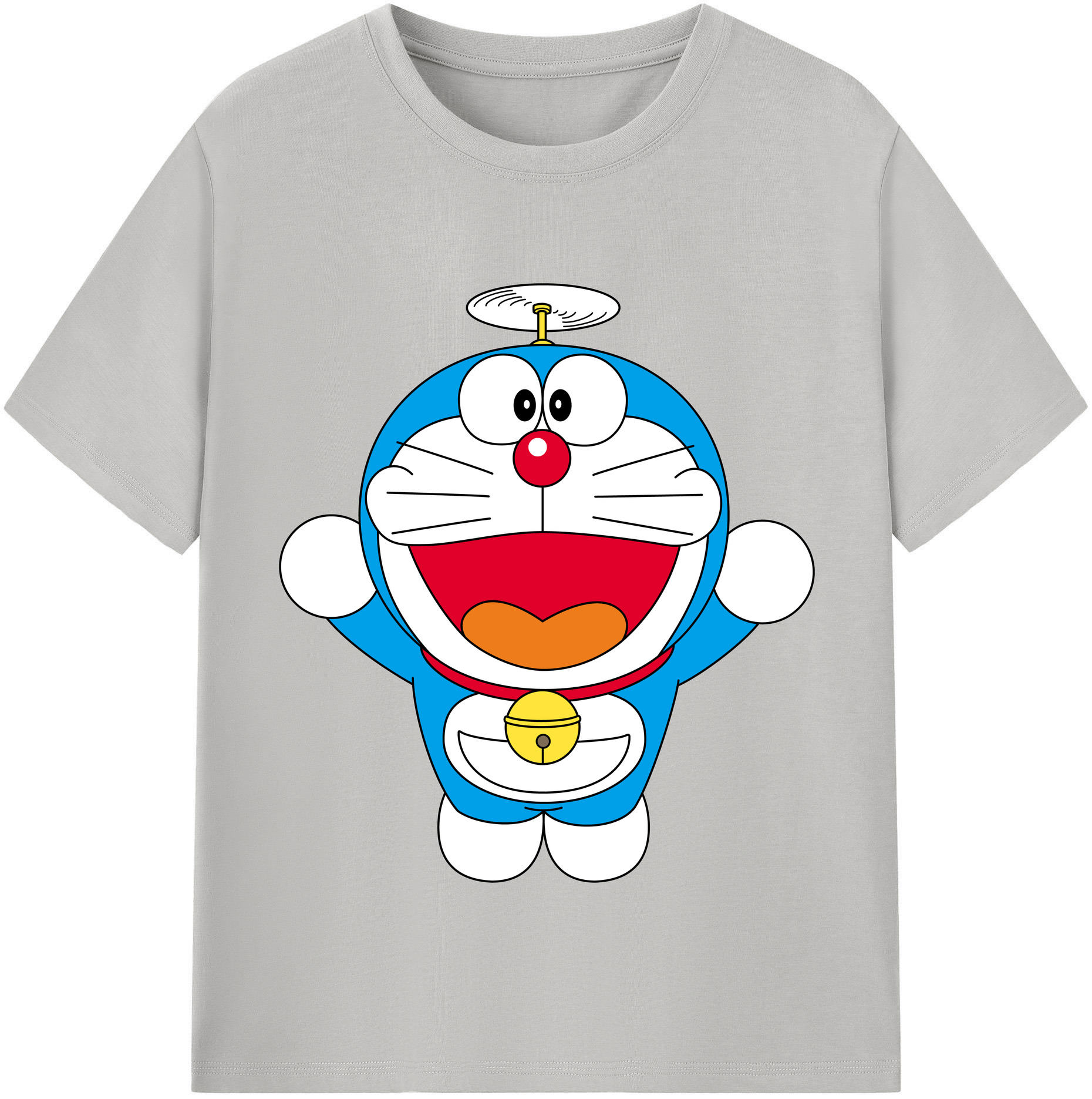 （画像用） ドラえもん Doraemon 綿100％半袖Tシャツ（フロントプリント）