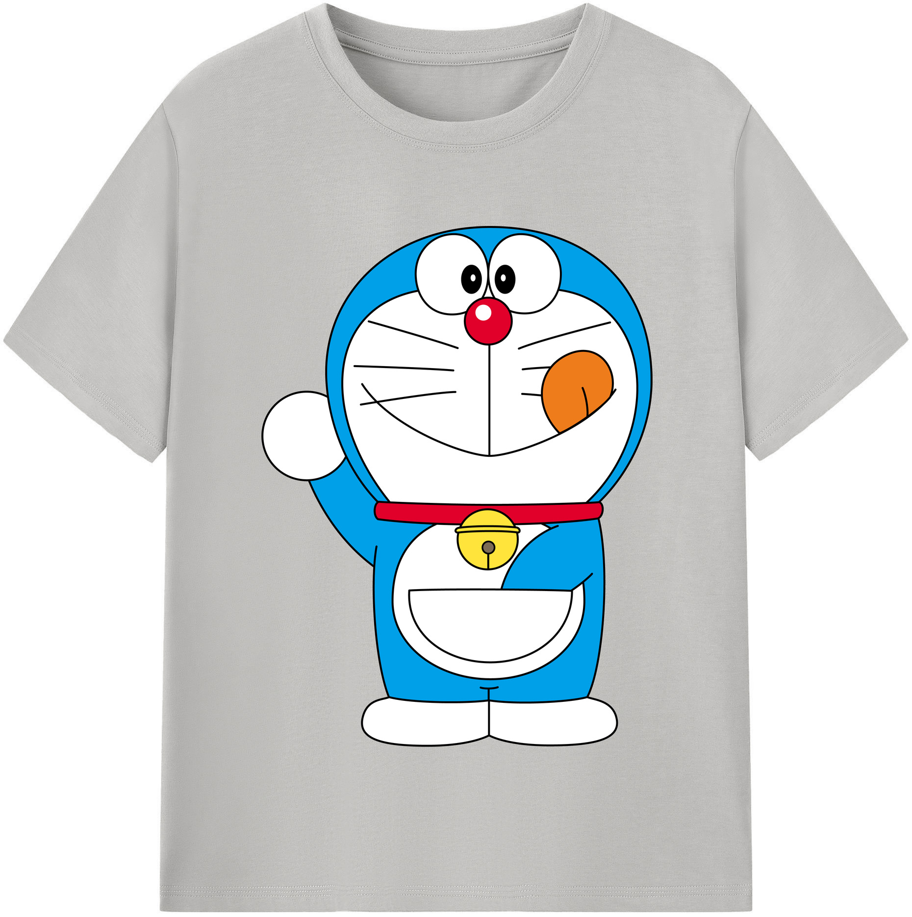 （画像用） ドラえもん Doraemon 綿100％半袖Tシャツ（フロントプリント）
