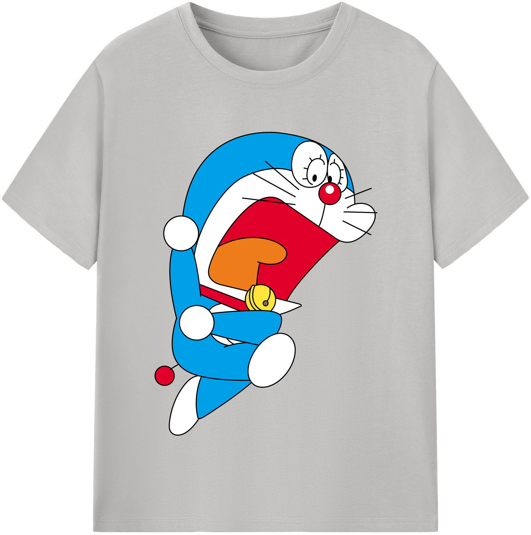 （画像用） ドラえもん Doraemon 綿100％半袖Tシャツ（フロントプリント）