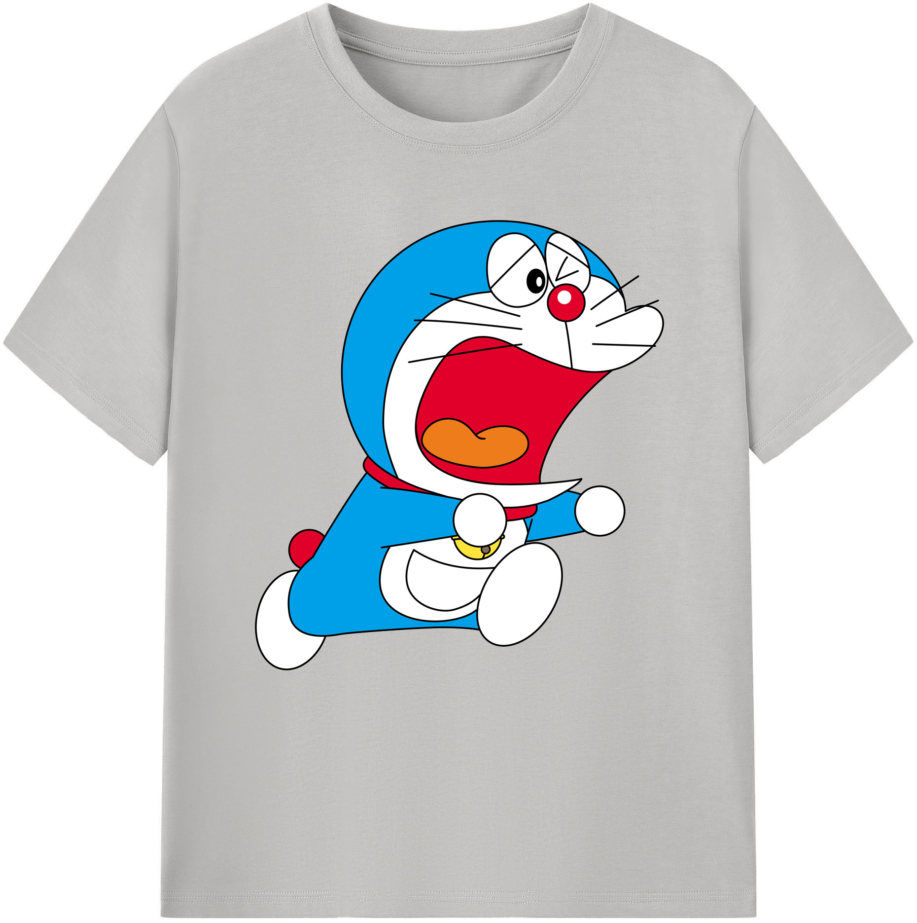 （画像用） ドラえもん Doraemon 綿100％半袖Tシャツ（フロントプリント）