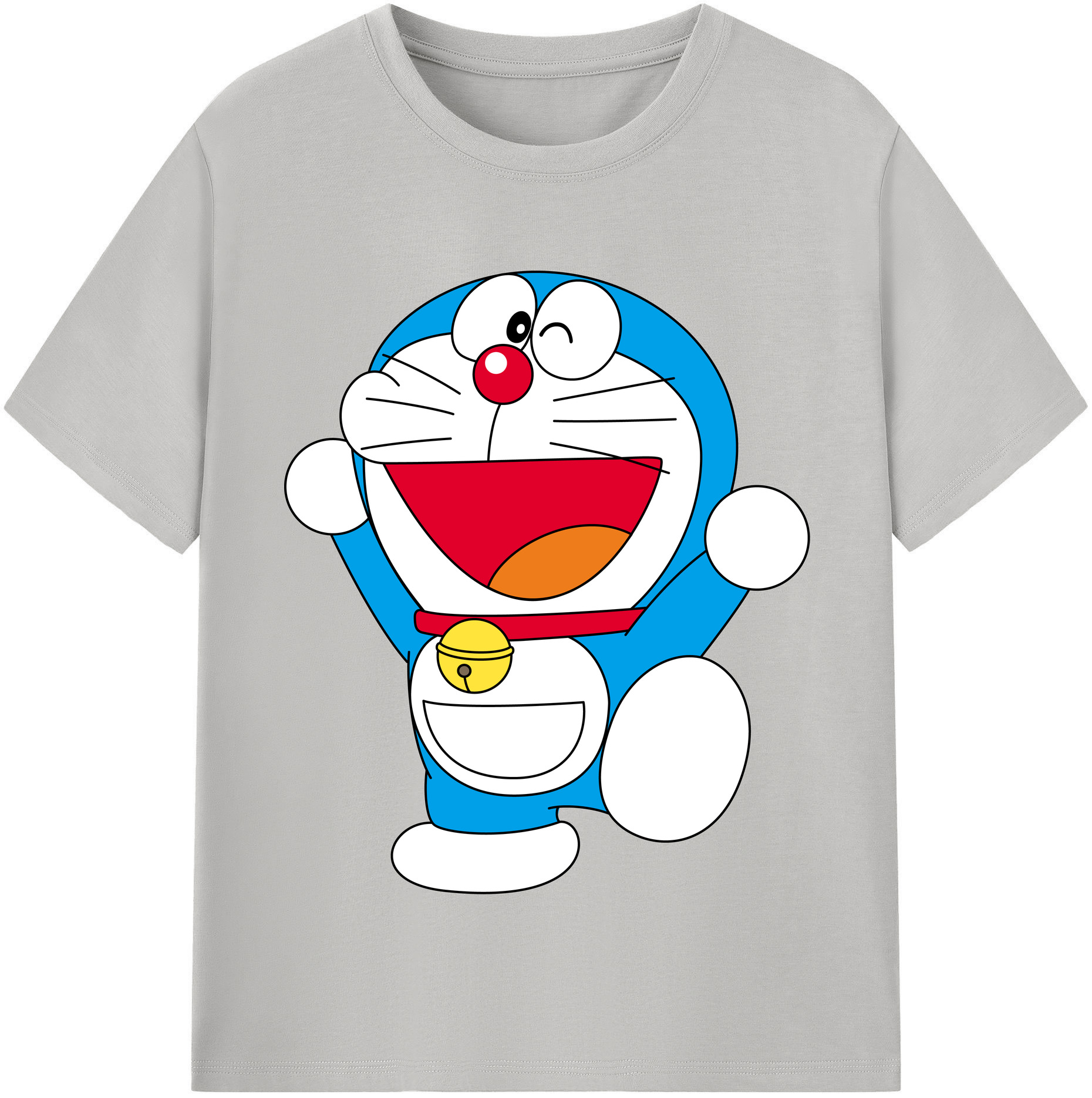 （画像用） ドラえもん Doraemon 綿100％半袖Tシャツ（フロントプリント）