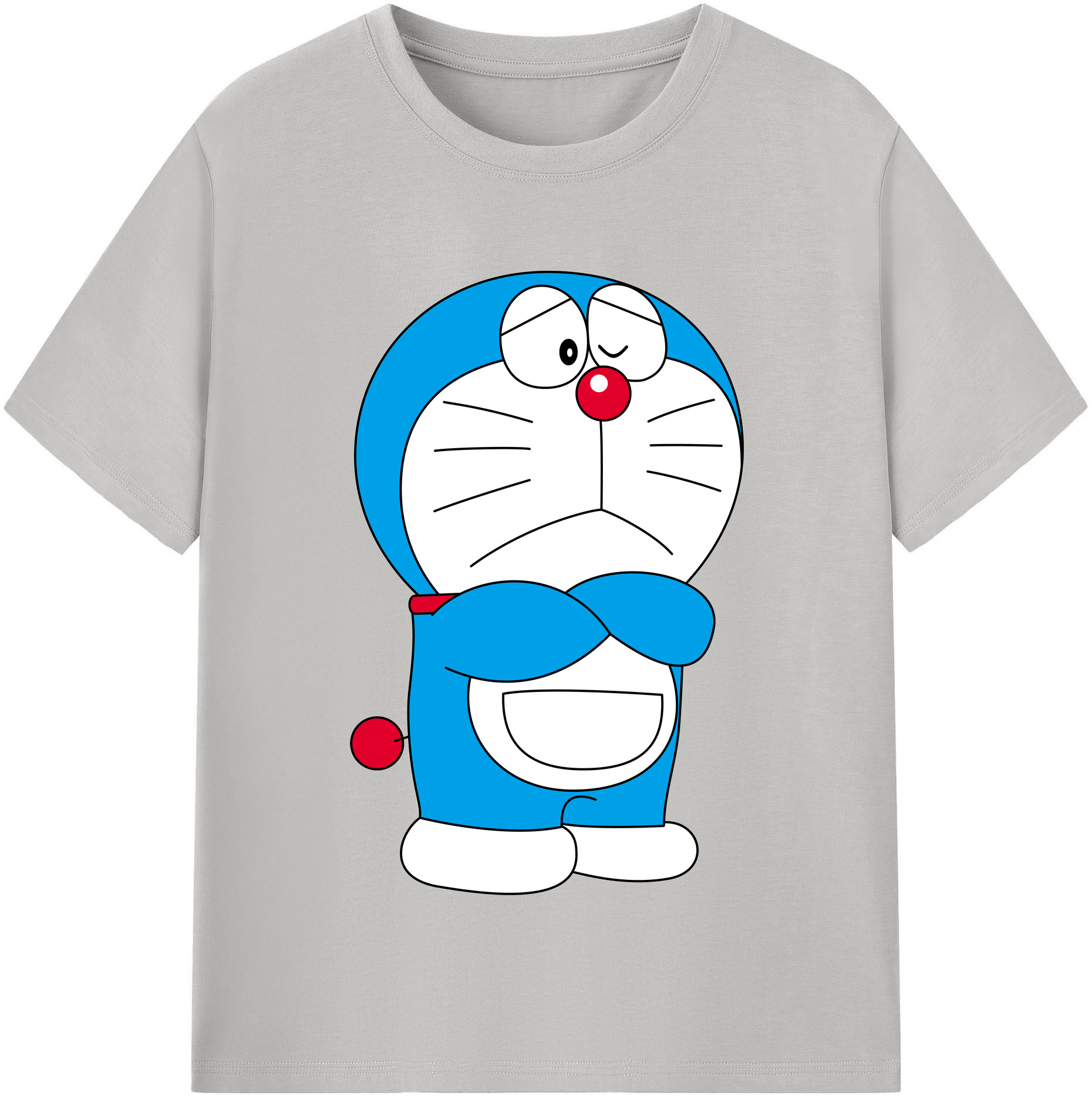 （画像用） ドラえもん Doraemon 綿100％半袖Tシャツ（フロントプリント）