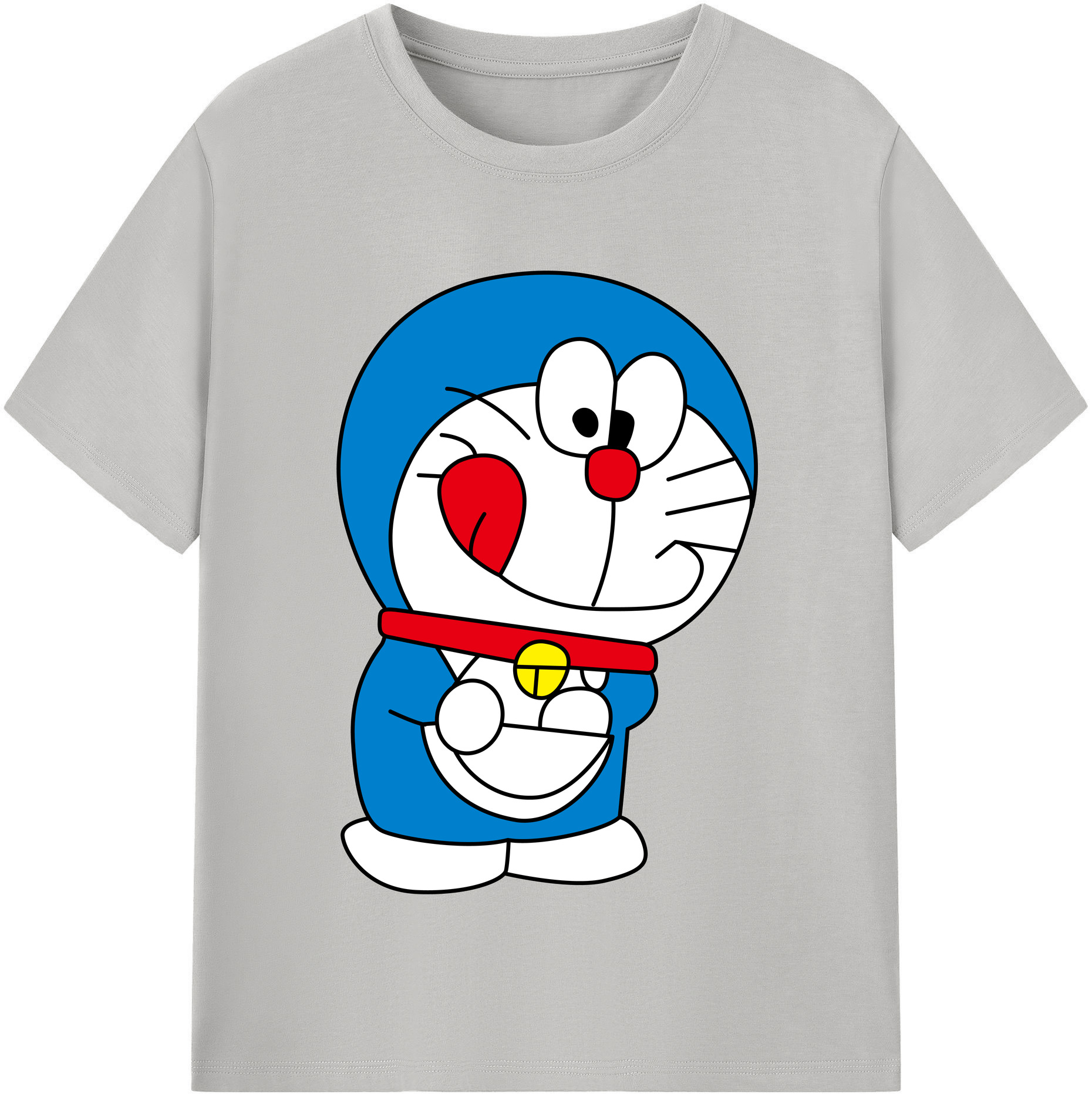 （画像用） ドラえもん Doraemon 綿100％半袖Tシャツ（フロントプリント）