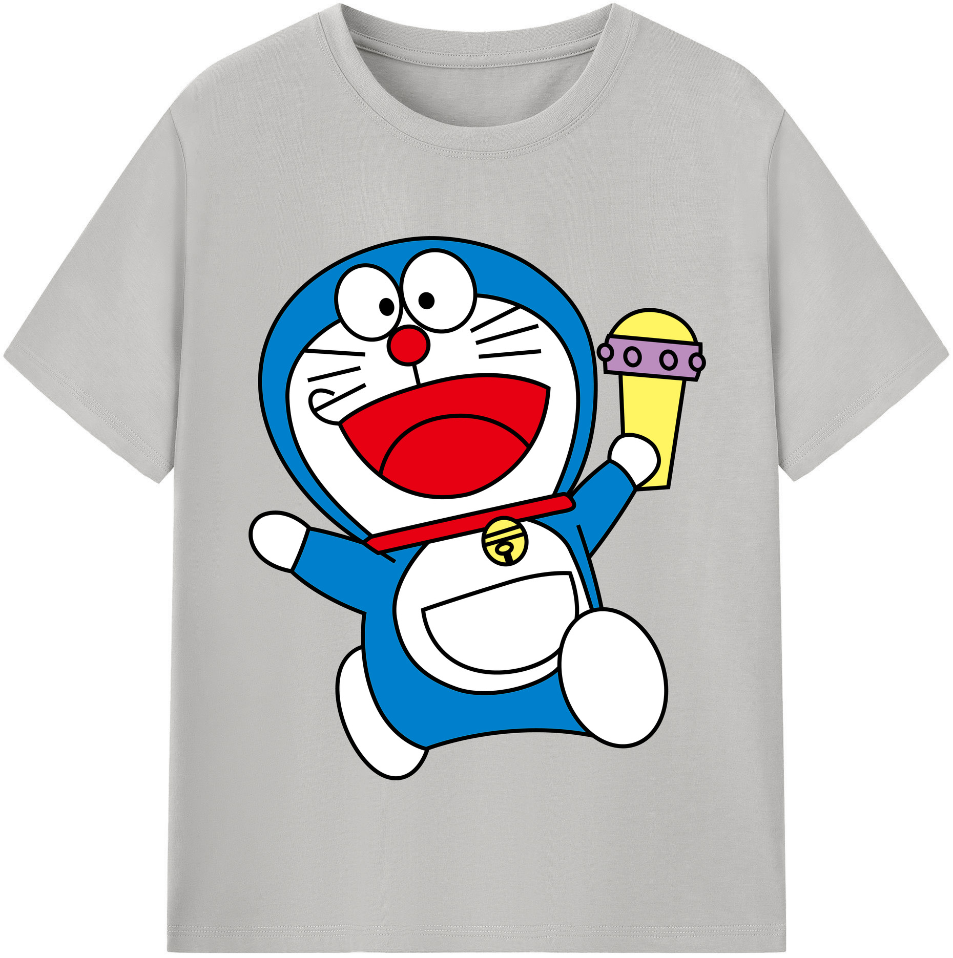 （画像用） ドラえもん Doraemon 綿100％半袖Tシャツ（フロントプリント）
