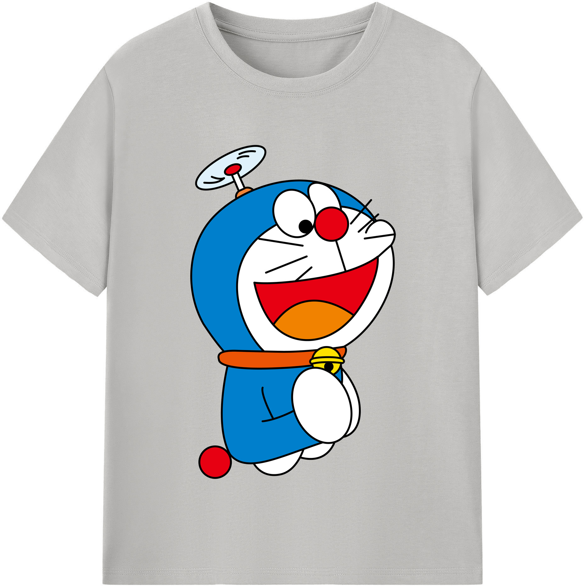 （画像用） ドラえもん Doraemon 綿100％半袖Tシャツ（フロントプリント）