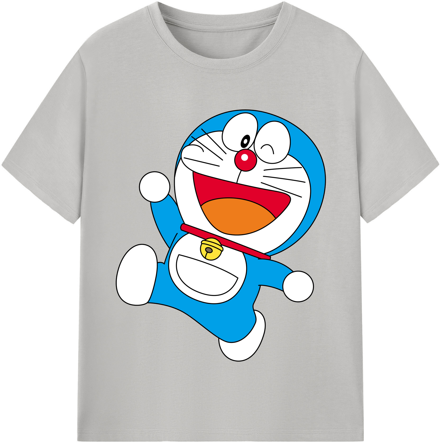 （画像用） ドラえもん Doraemon 綿100％半袖Tシャツ（フロントプリント）