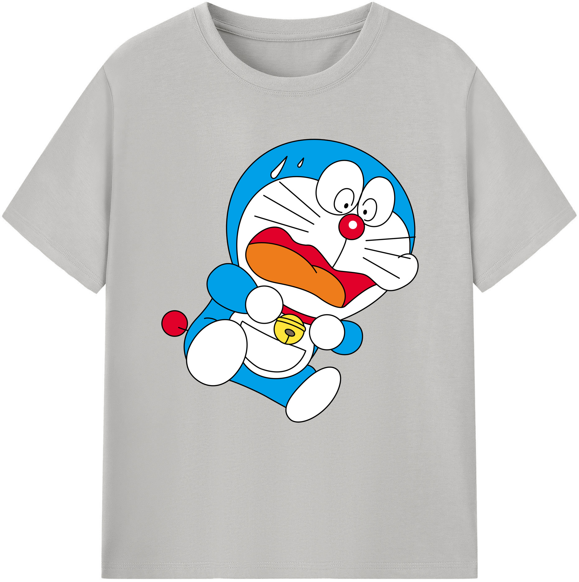 （画像用） ドラえもん Doraemon 綿100％半袖Tシャツ（フロントプリント）