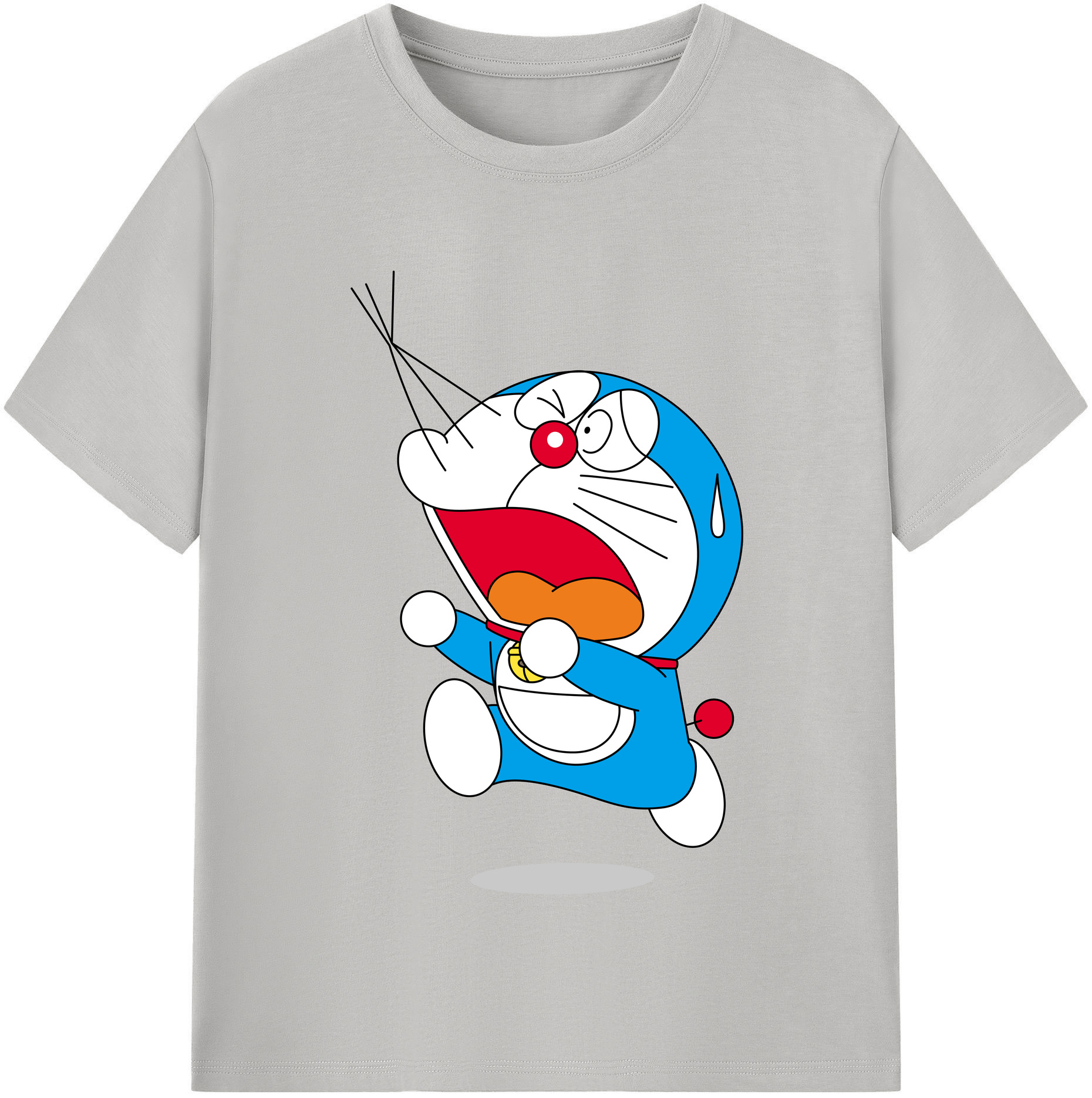 （画像用） ドラえもん Doraemon 綿100％半袖Tシャツ（フロントプリント）