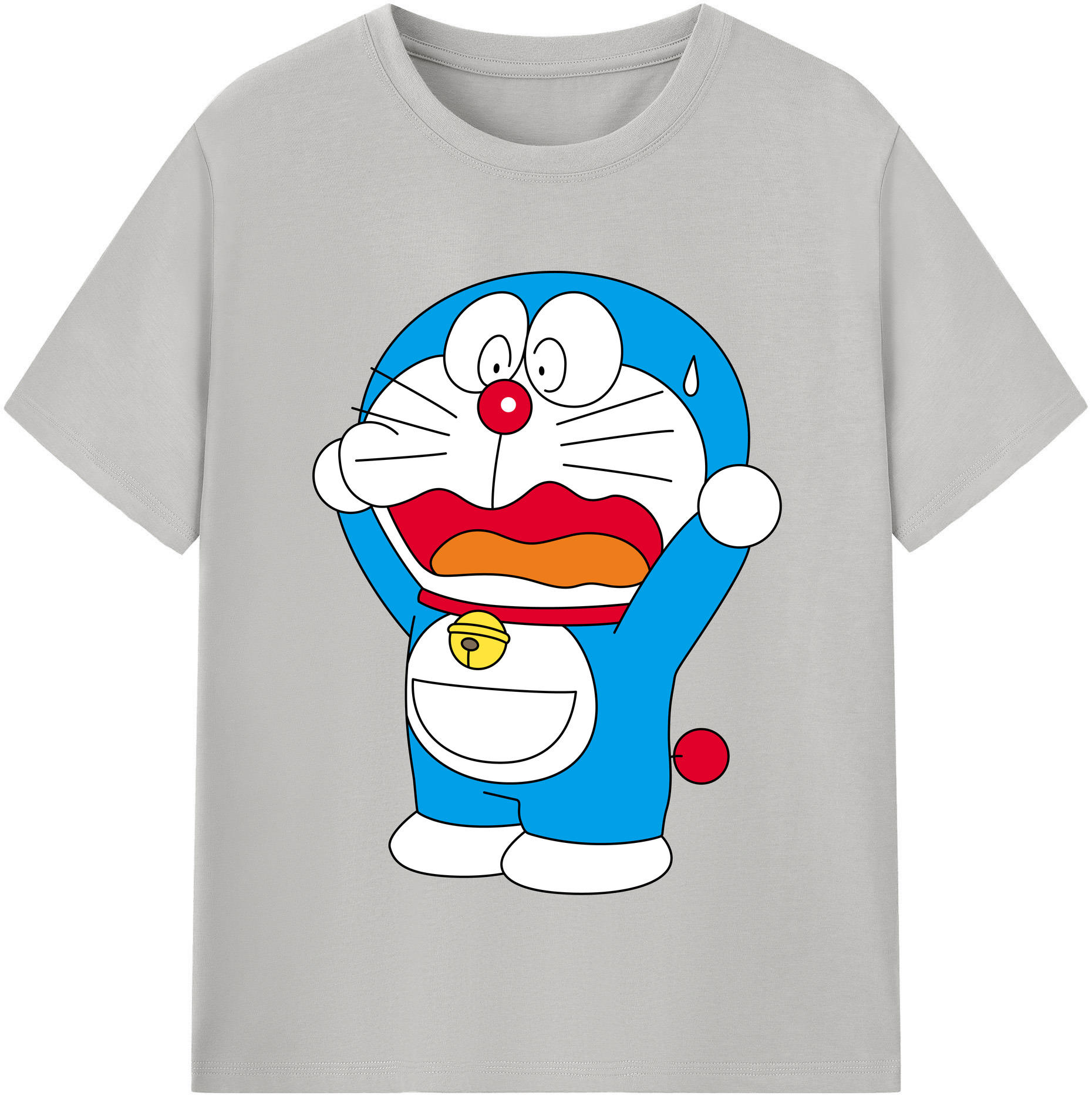 （画像用） ドラえもん Doraemon 綿100％半袖Tシャツ（フロントプリント）