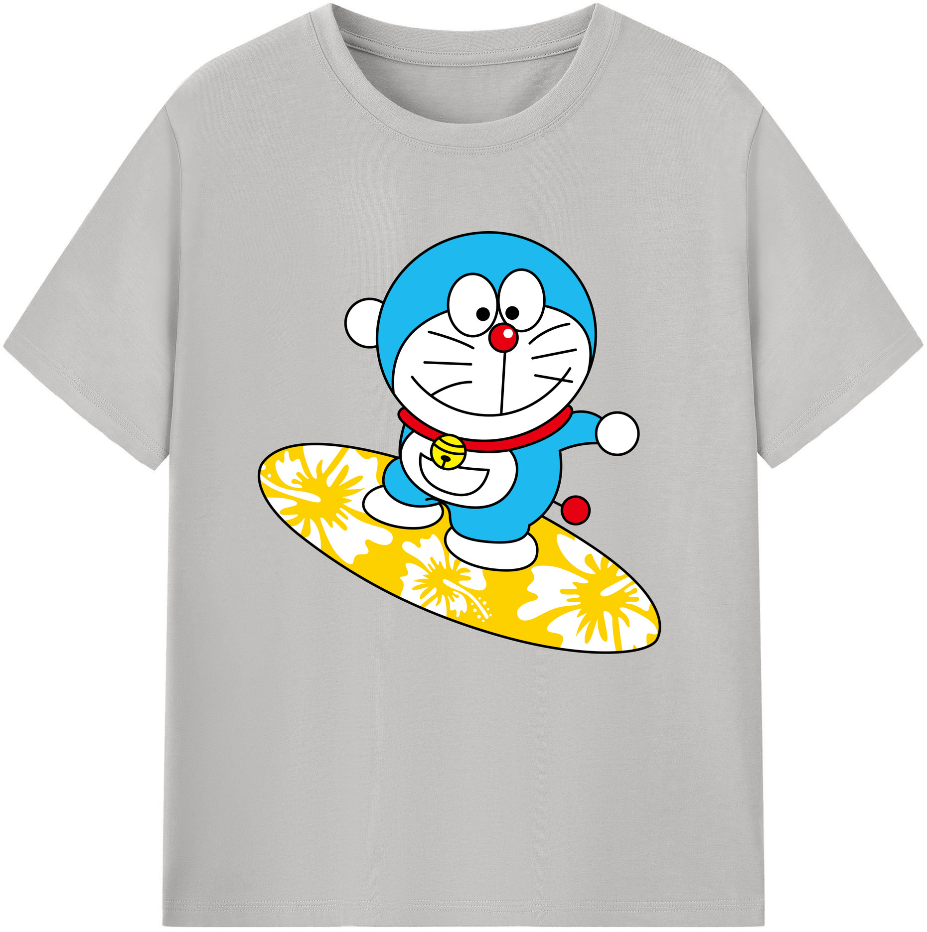（画像用） ドラえもん Doraemon 綿100％半袖Tシャツ（フロントプリント）
