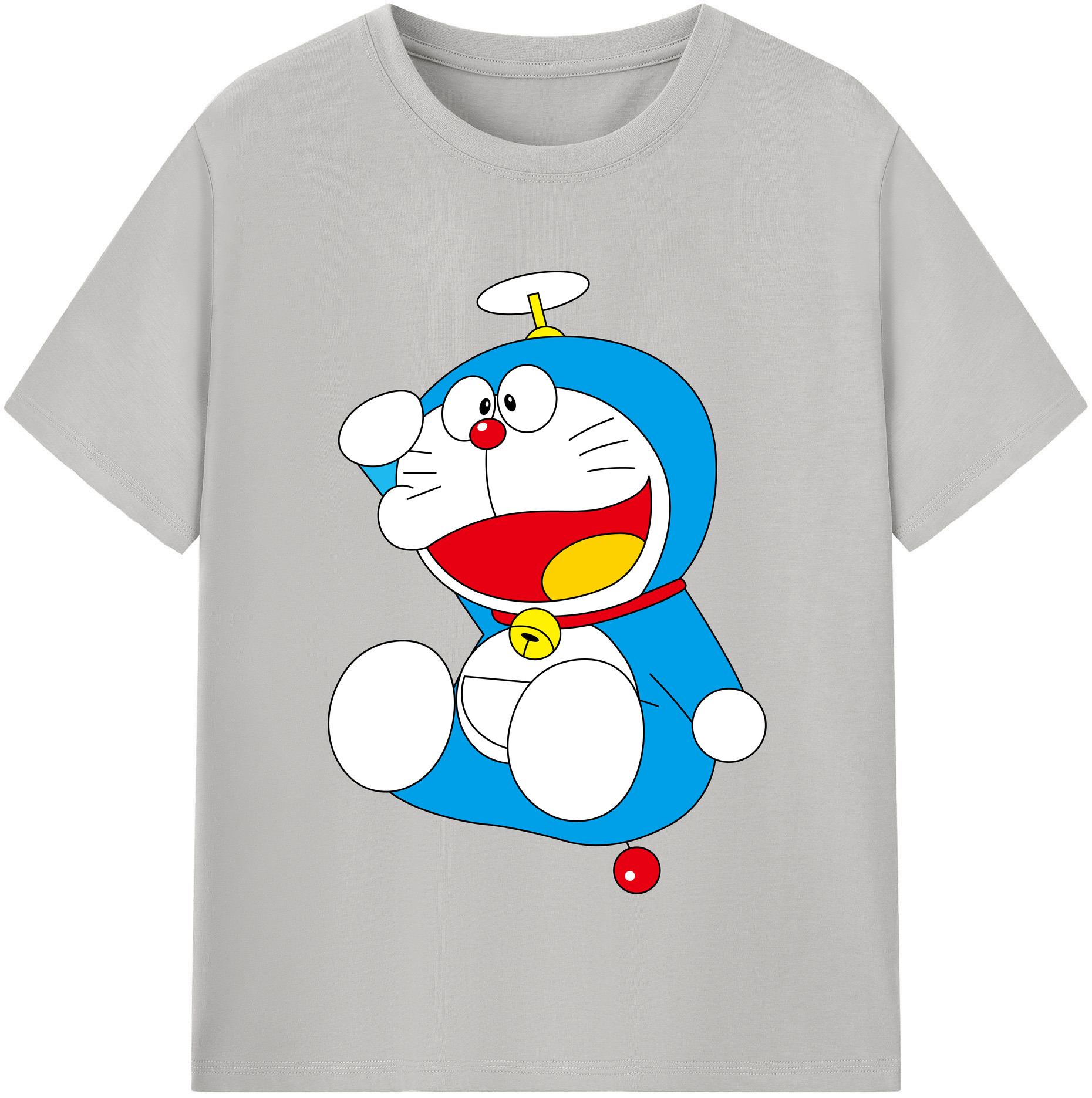 （画像用） ドラえもん Doraemon 綿100％半袖Tシャツ（フロントプリント）
