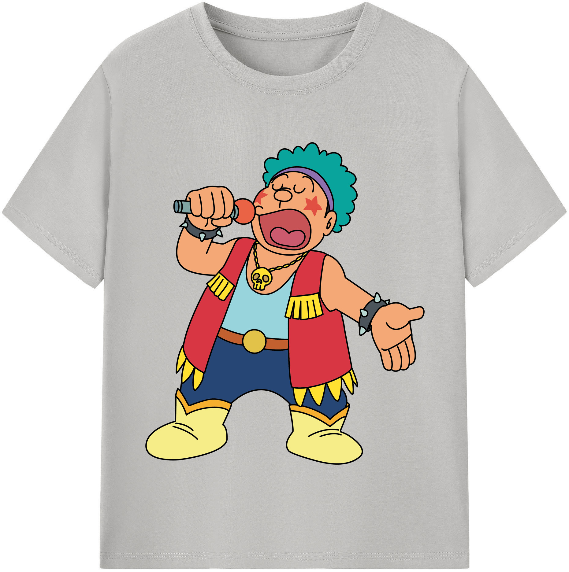 （画像用） ドラえもん 剛田武 Doraemon Gouta Takeshi 綿100％半袖Tシャツ（フロントプリント）