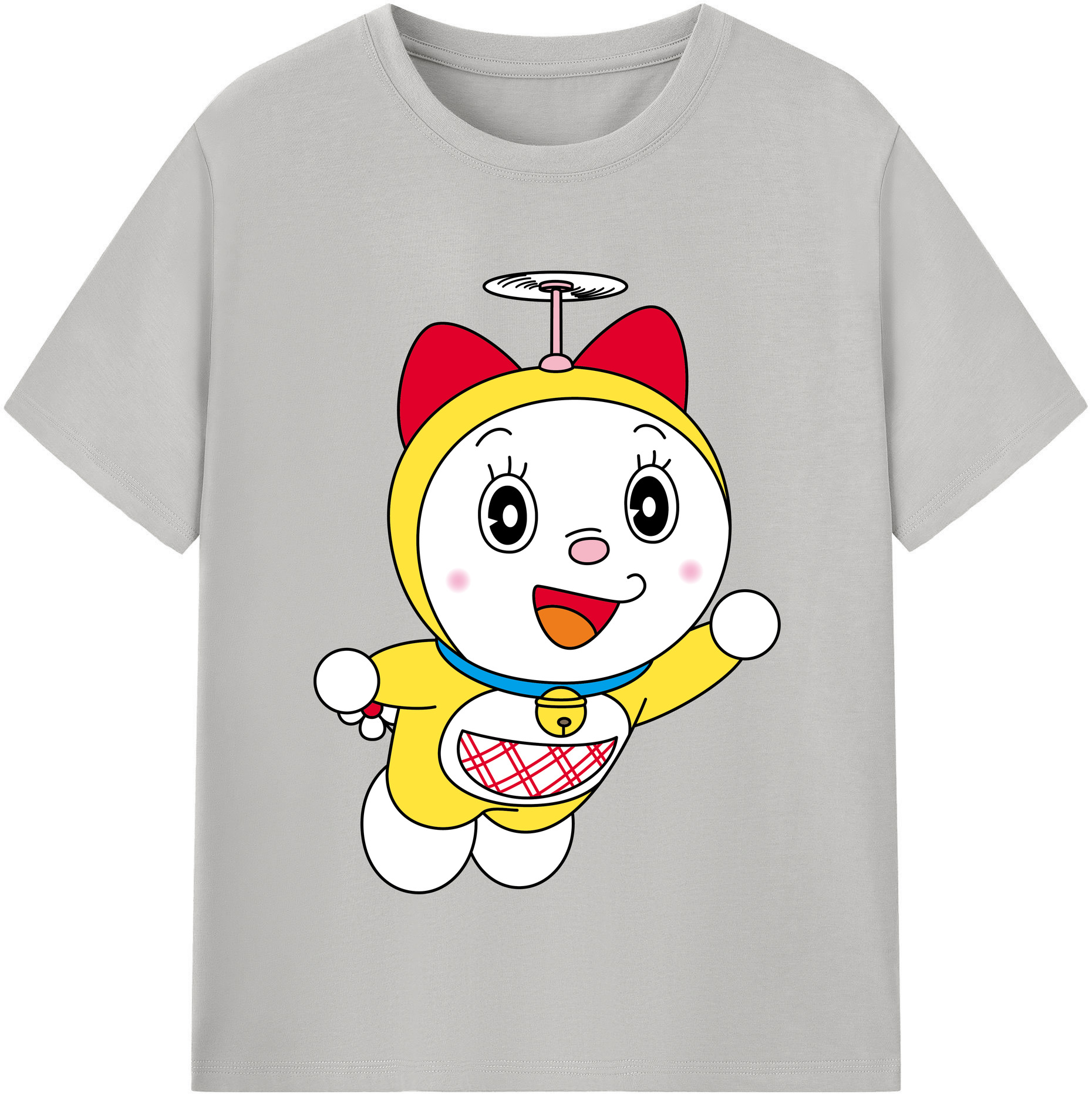 （画像用） ドラえもん ドラミ Doraemon Dorami 綿100％半袖Tシャツ（フロントプリント）