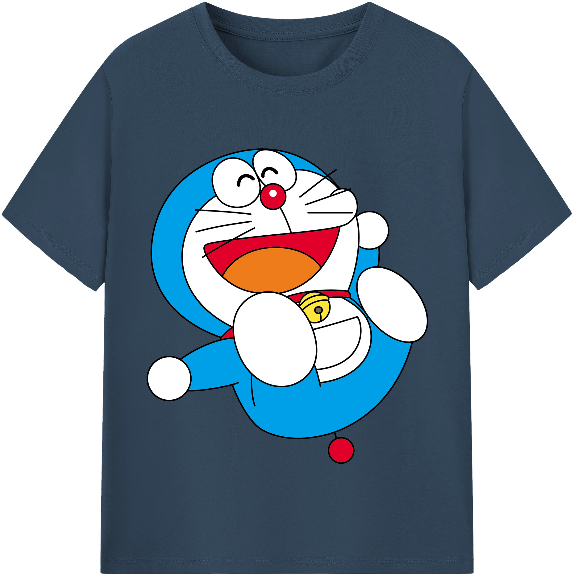 （画像用） ドラえもん Doraemon 綿100％半袖Tシャツ（フロントプリント）