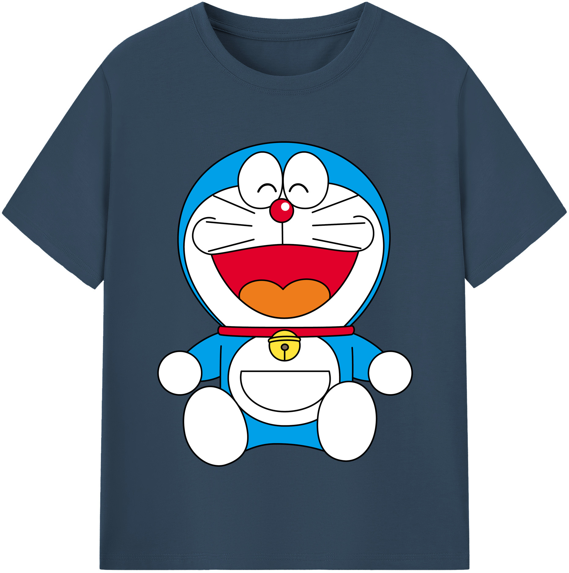（画像用） ドラえもん Doraemon 綿100％半袖Tシャツ（フロントプリント）