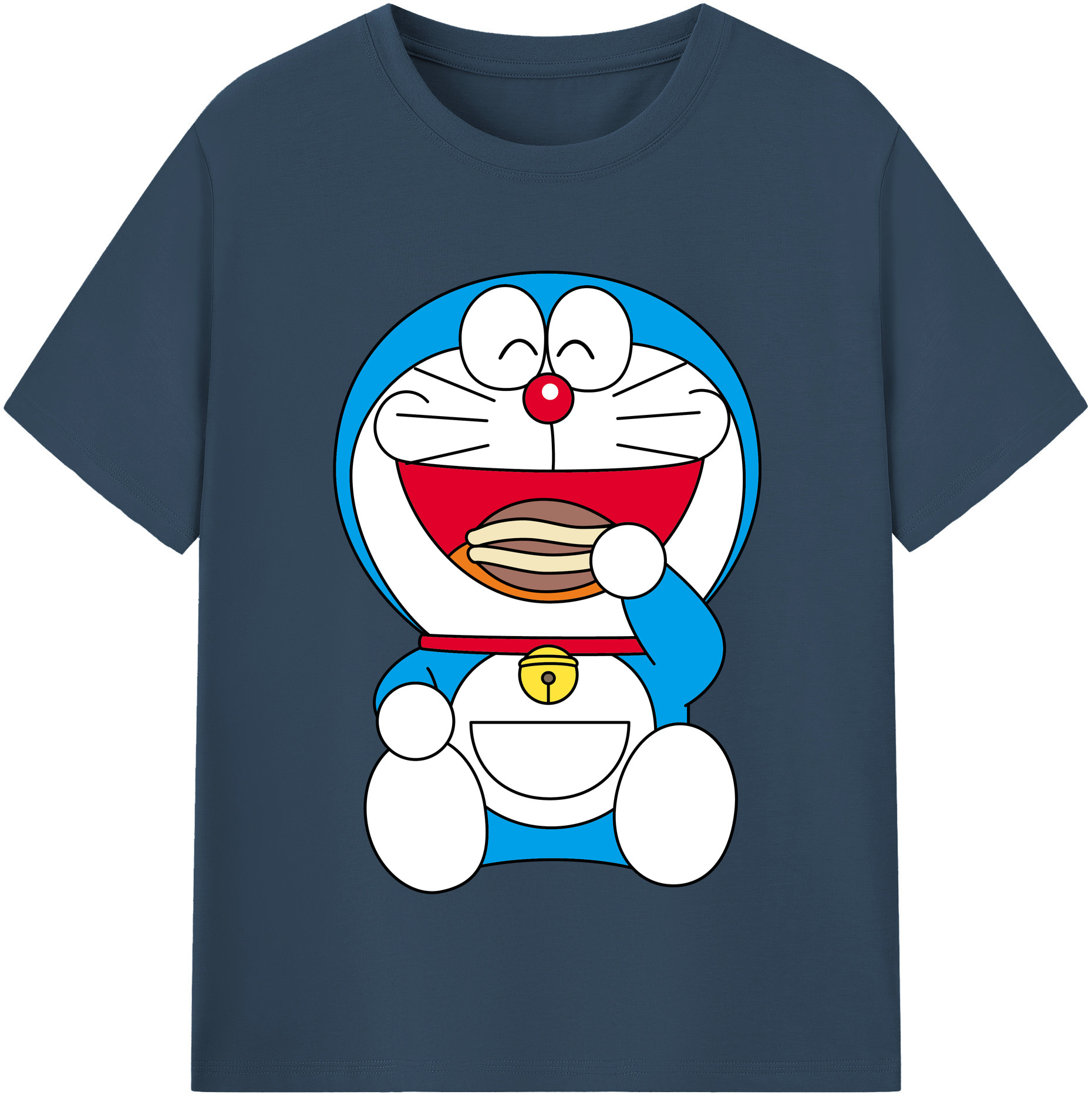 （画像用） ドラえもん Doraemon 綿100％半袖Tシャツ（フロントプリント）
