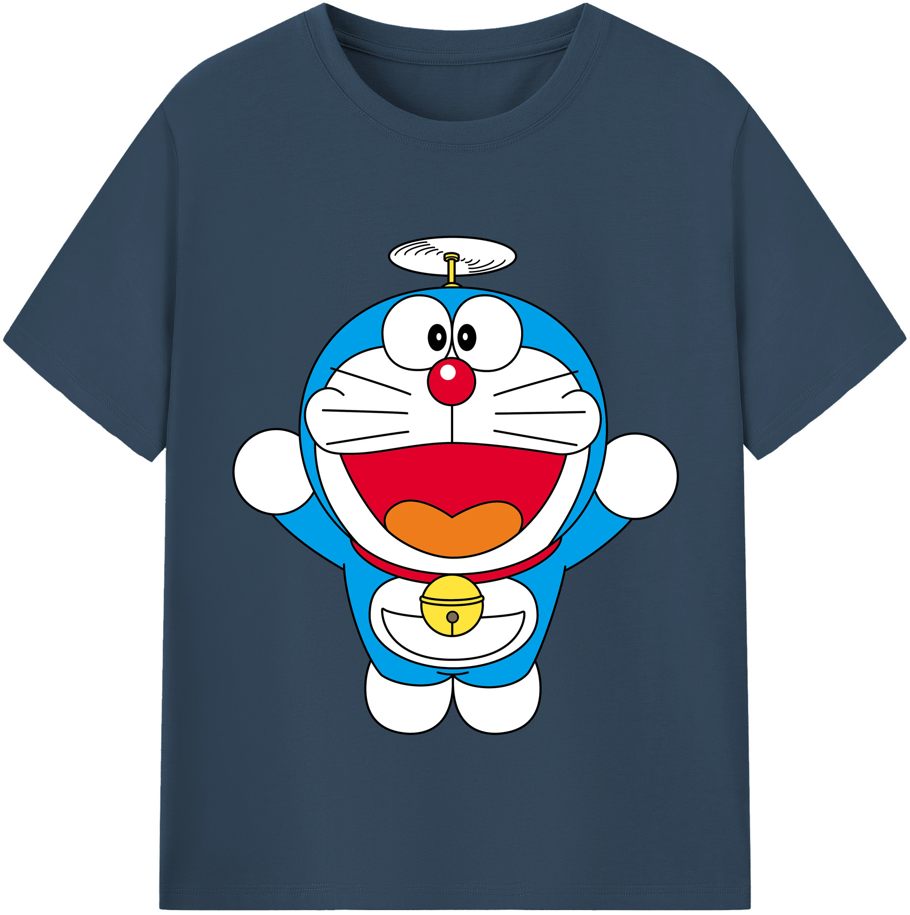 （画像用） ドラえもん Doraemon 綿100％半袖Tシャツ（フロントプリント）