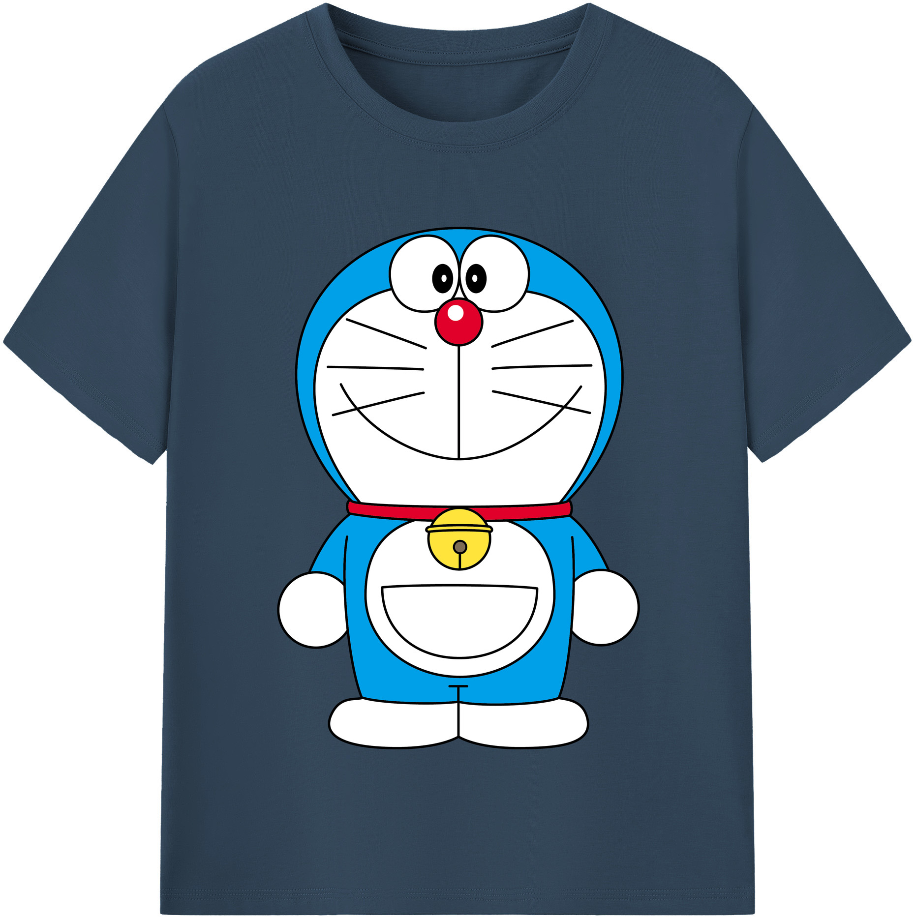 （画像用） ドラえもん Doraemon 綿100％半袖Tシャツ（フロントプリント）