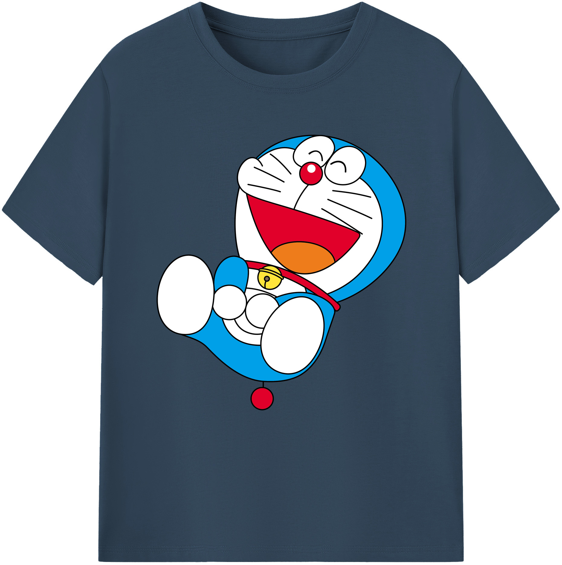 （画像用） ドラえもん Doraemon 綿100％半袖Tシャツ（フロントプリント）