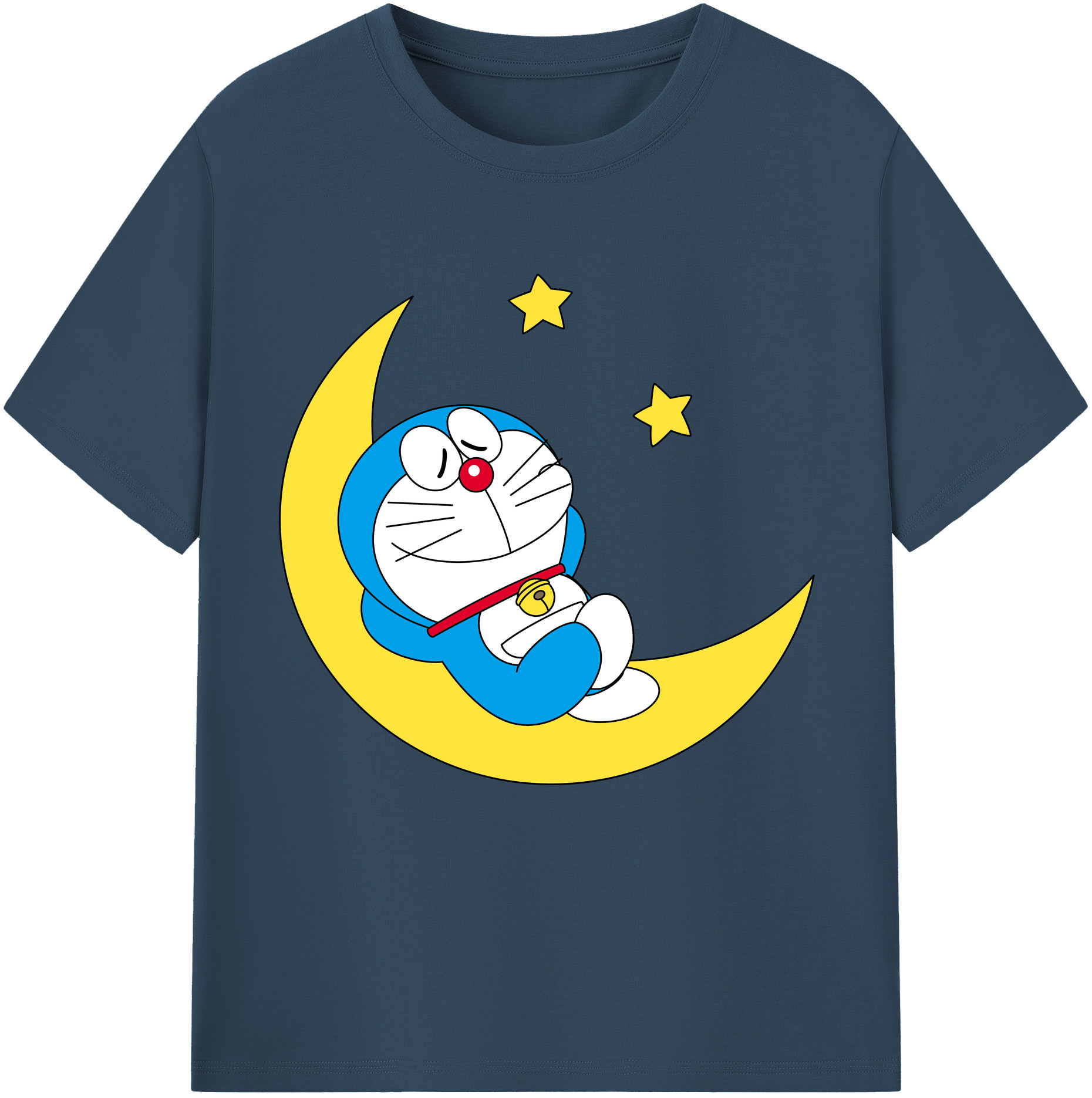 （画像用） ドラえもん Doraemon 綿100％半袖Tシャツ（フロントプリント）