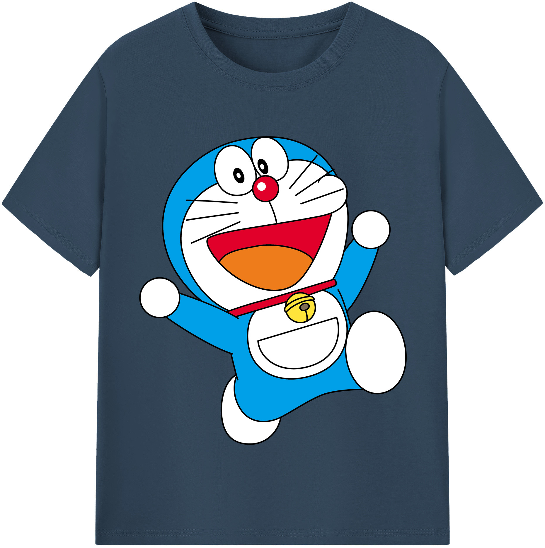 （画像用） ドラえもん Doraemon 綿100％半袖Tシャツ（フロントプリント）