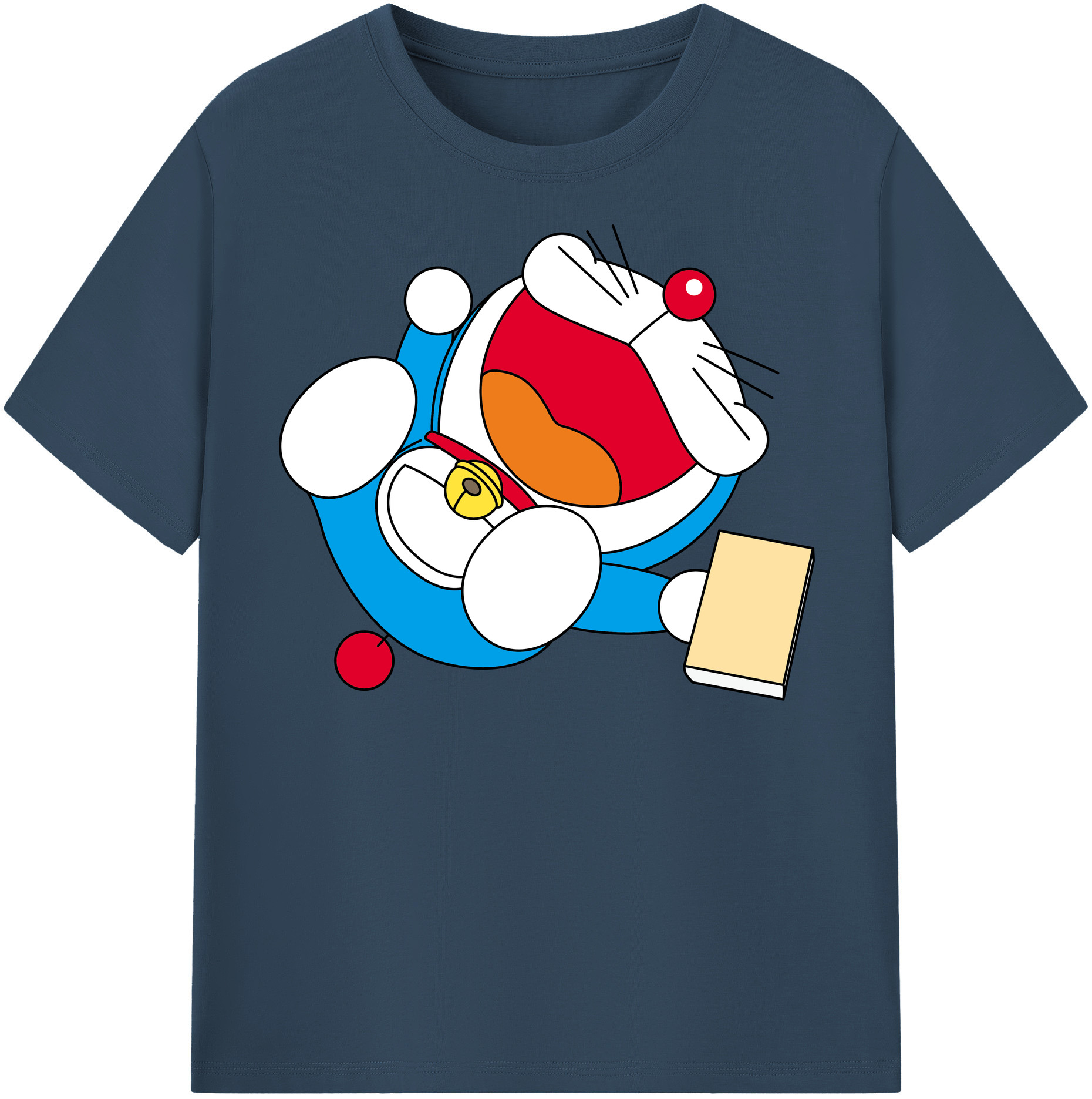 （画像用） ドラえもん Doraemon 綿100％半袖Tシャツ（フロントプリント）