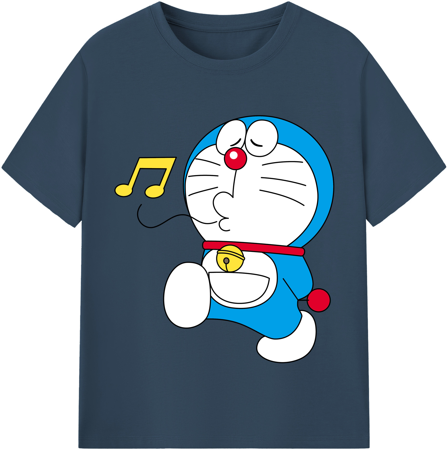 （画像用） ドラえもん Doraemon 綿100％半袖Tシャツ（フロントプリント）
