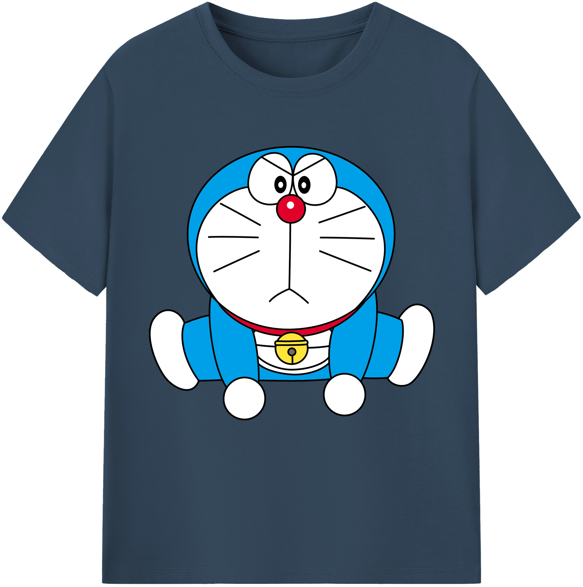 （画像用） ドラえもん Doraemon 綿100％半袖Tシャツ（フロントプリント）