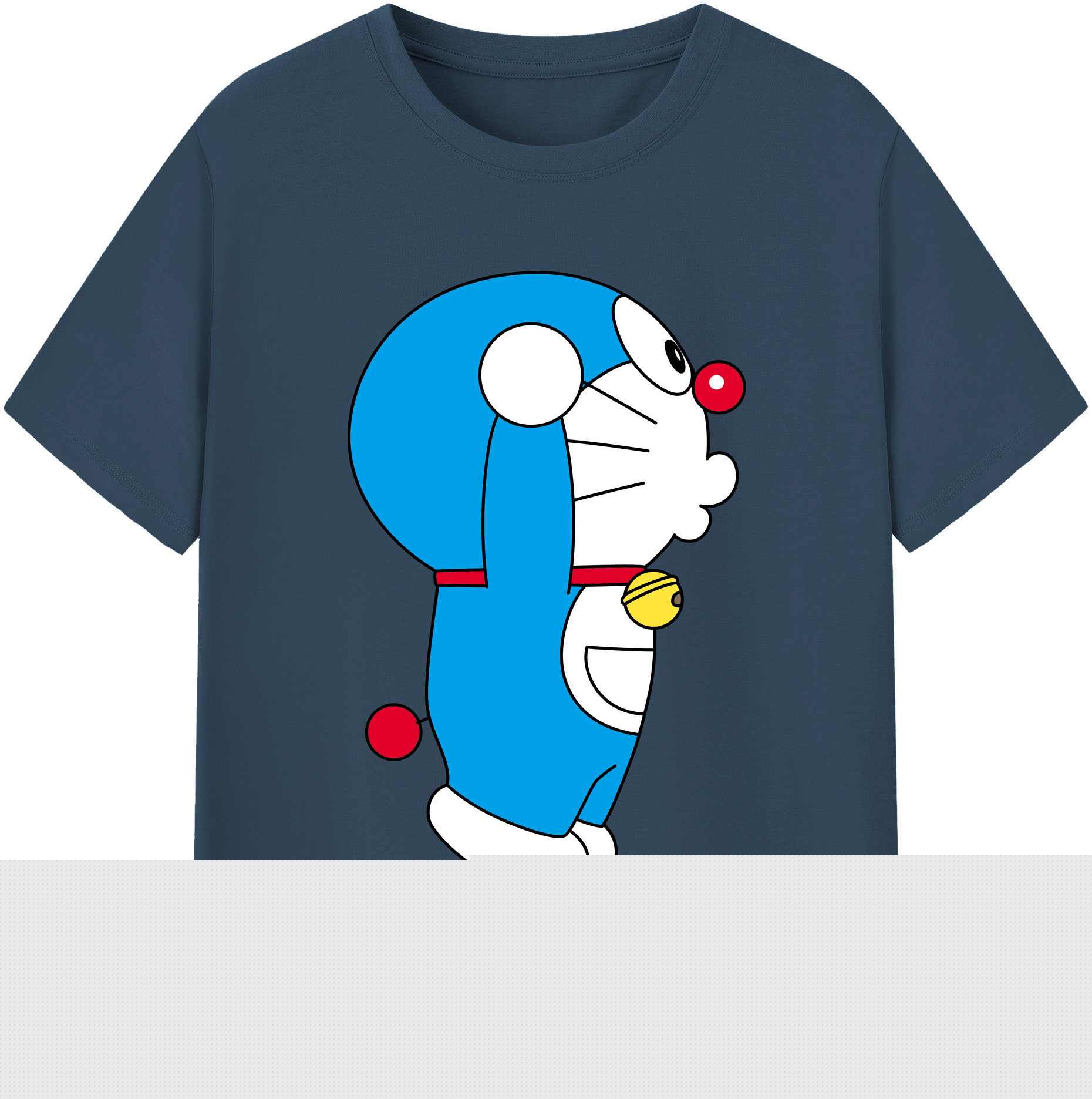 （画像用） ドラえもん Doraemon 綿100％半袖Tシャツ（フロントプリント）