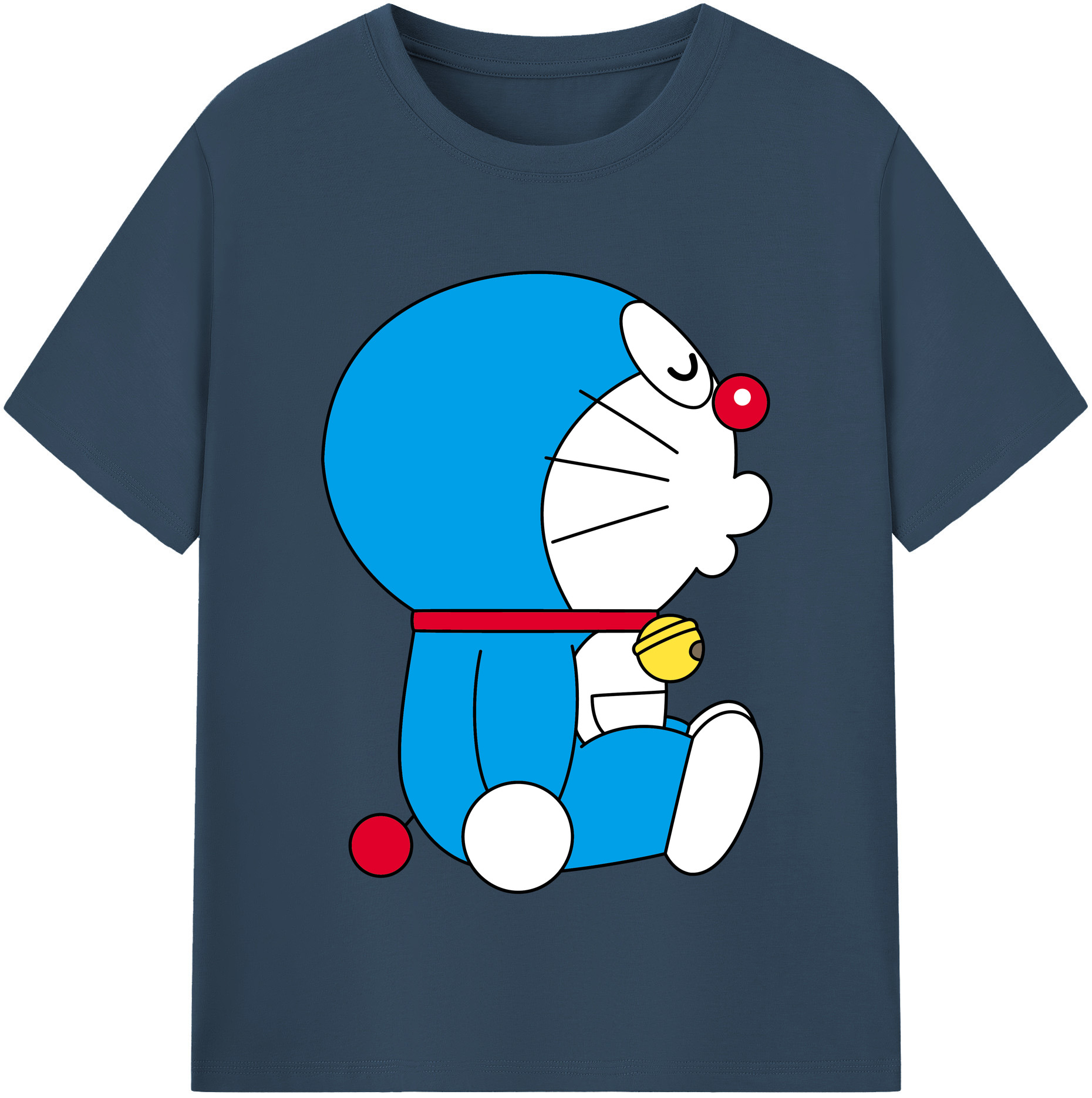 （画像用） ドラえもん Doraemon 綿100％半袖Tシャツ（フロントプリント）