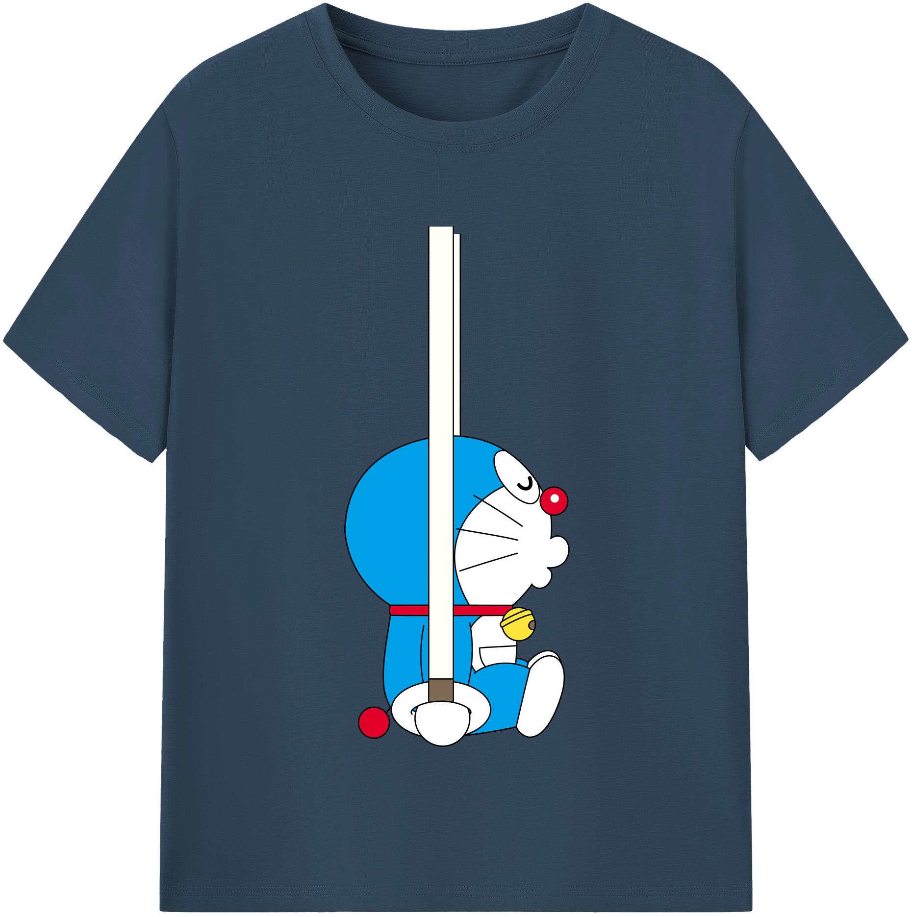 （画像用） ドラえもん Doraemon 綿100％半袖Tシャツ（フロントプリント）