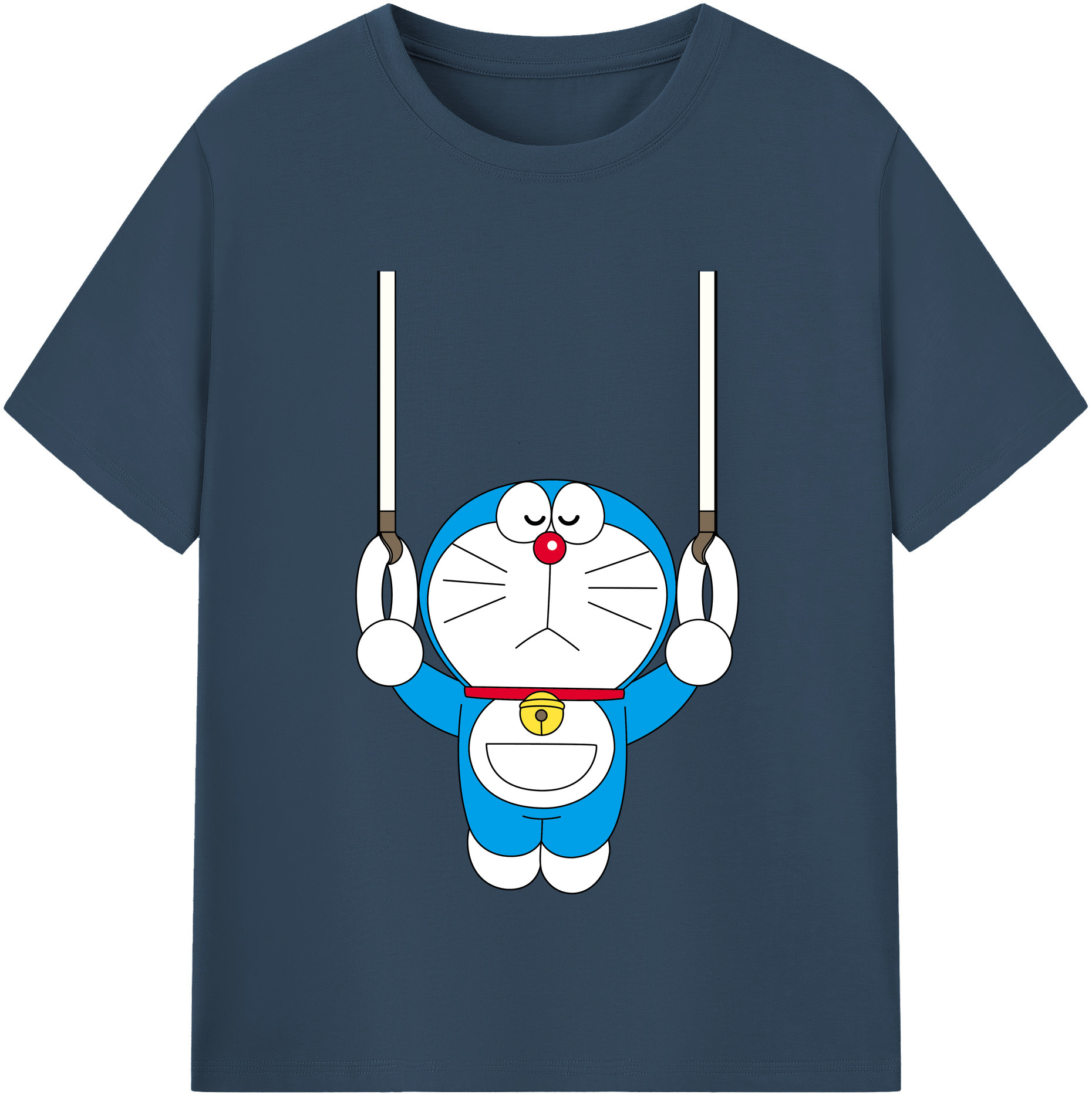 （画像用） ドラえもん Doraemon 綿100％半袖Tシャツ（フロントプリント）