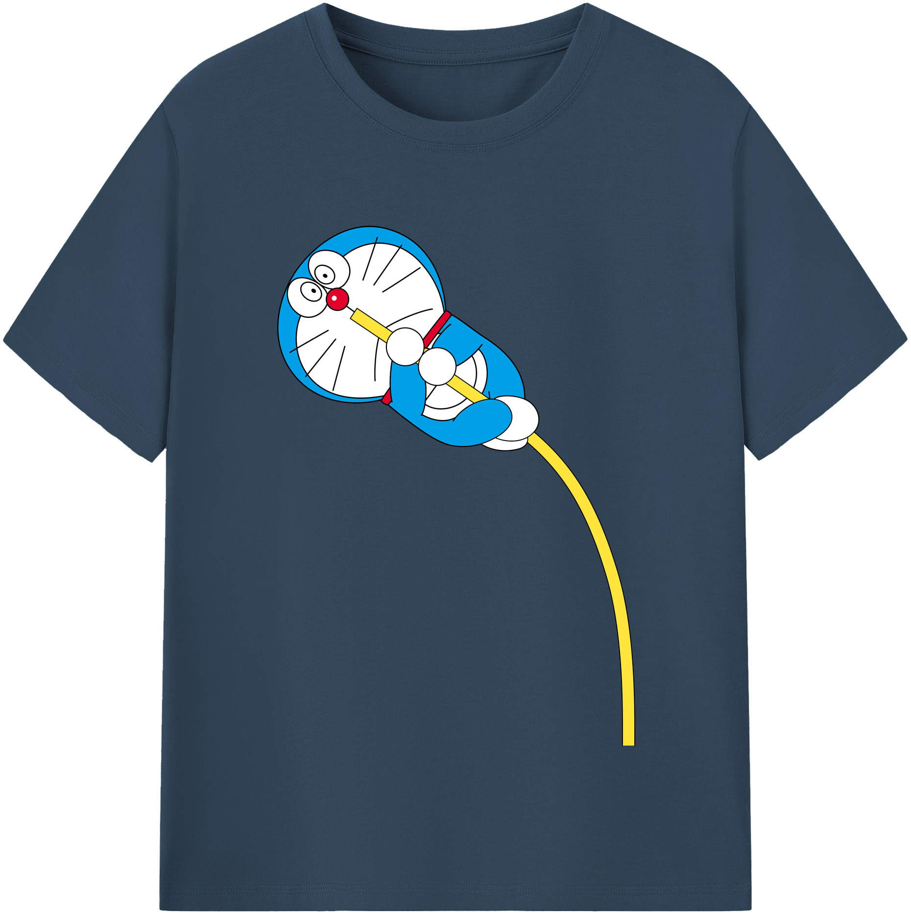 （画像用） ドラえもん Doraemon 綿100％半袖Tシャツ（フロントプリント）
