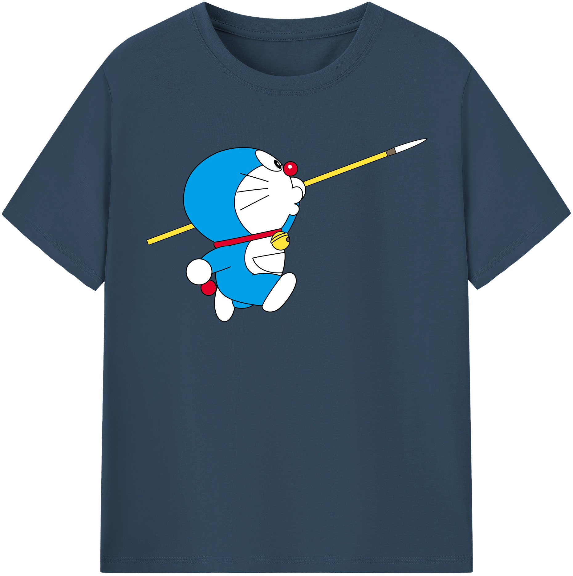 （画像用） ドラえもん Doraemon 綿100％半袖Tシャツ（フロントプリント）