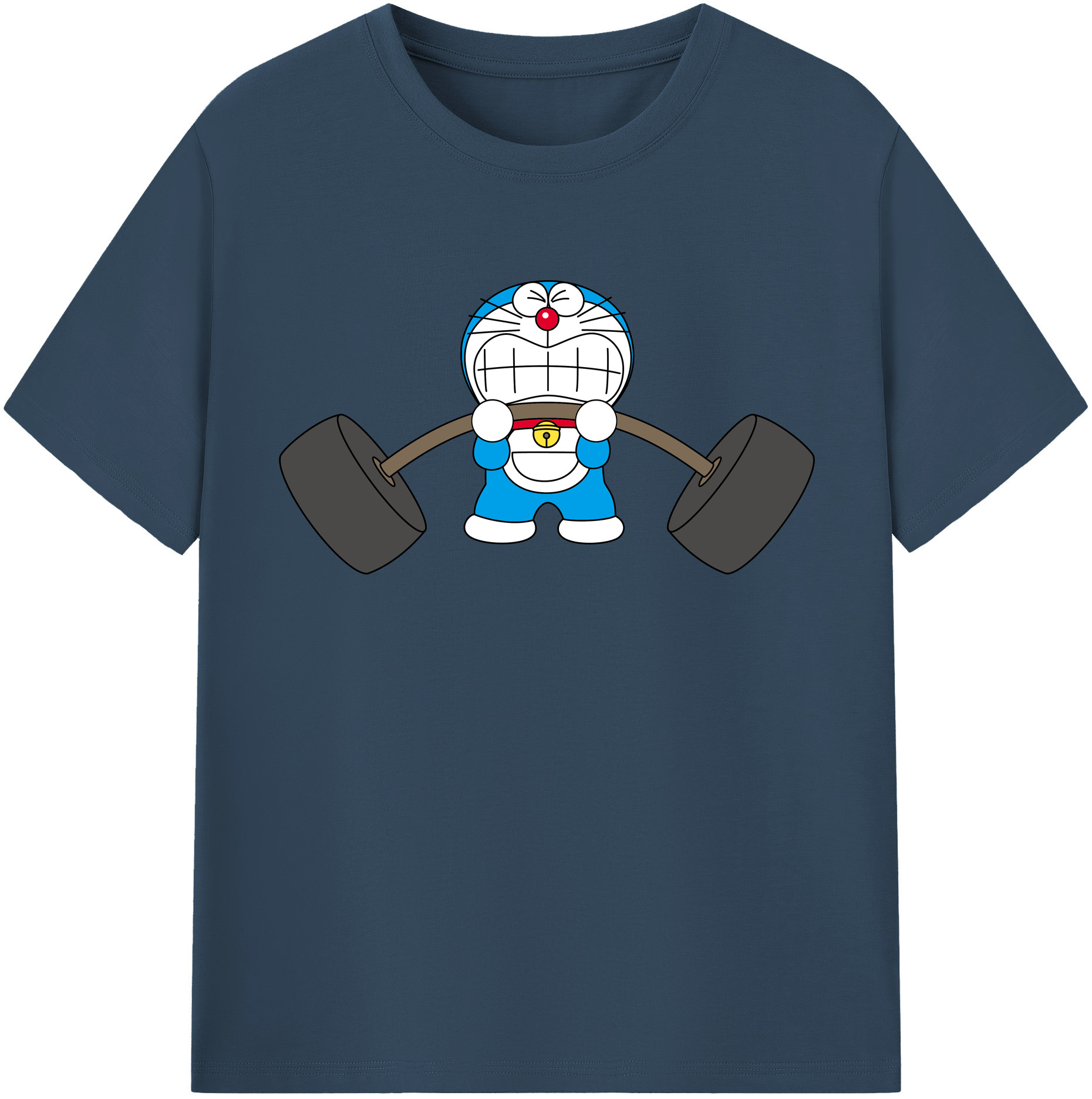 （画像用） ドラえもん Doraemon 綿100％半袖Tシャツ（フロントプリント）