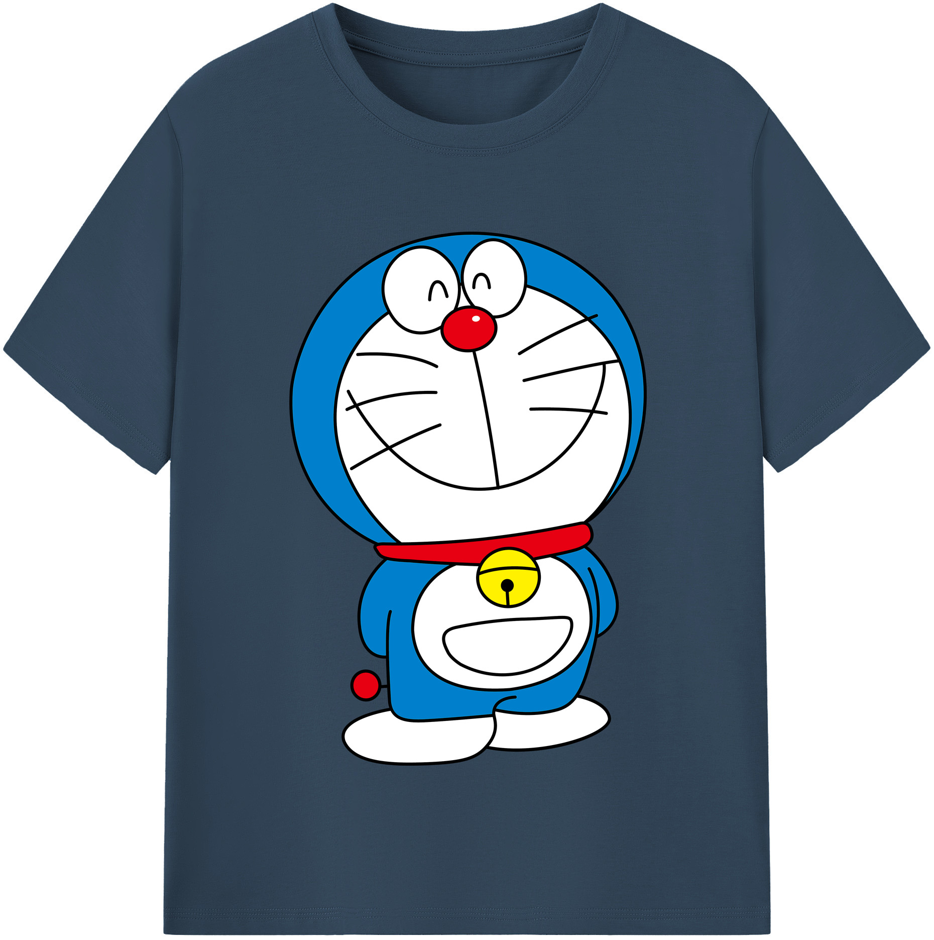 （画像用） ドラえもん Doraemon 綿100％半袖Tシャツ（フロントプリント）