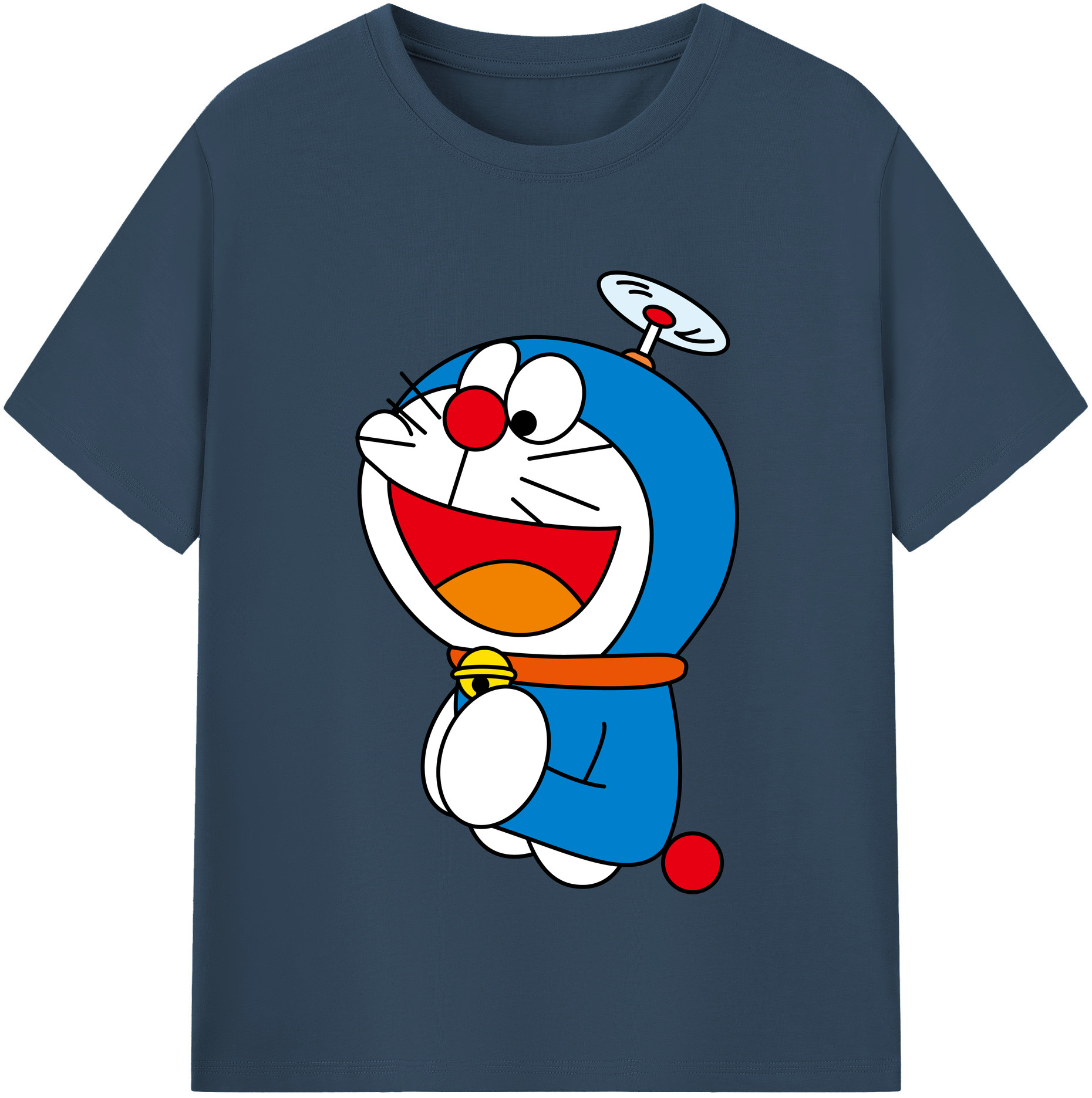 （画像用） ドラえもん Doraemon 綿100％半袖Tシャツ（フロントプリント）