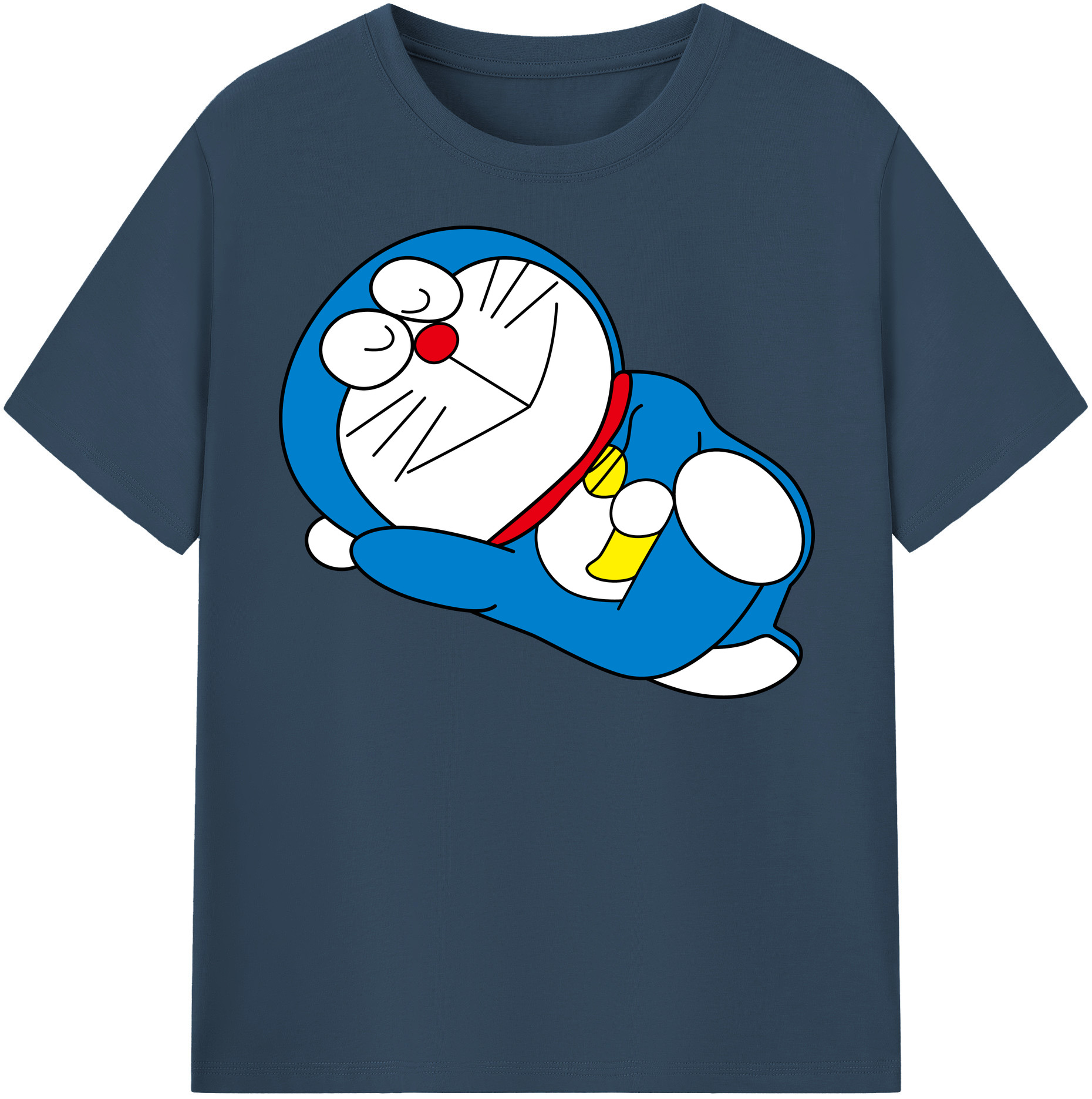 （画像用） ドラえもん Doraemon 綿100％半袖Tシャツ（フロントプリント）