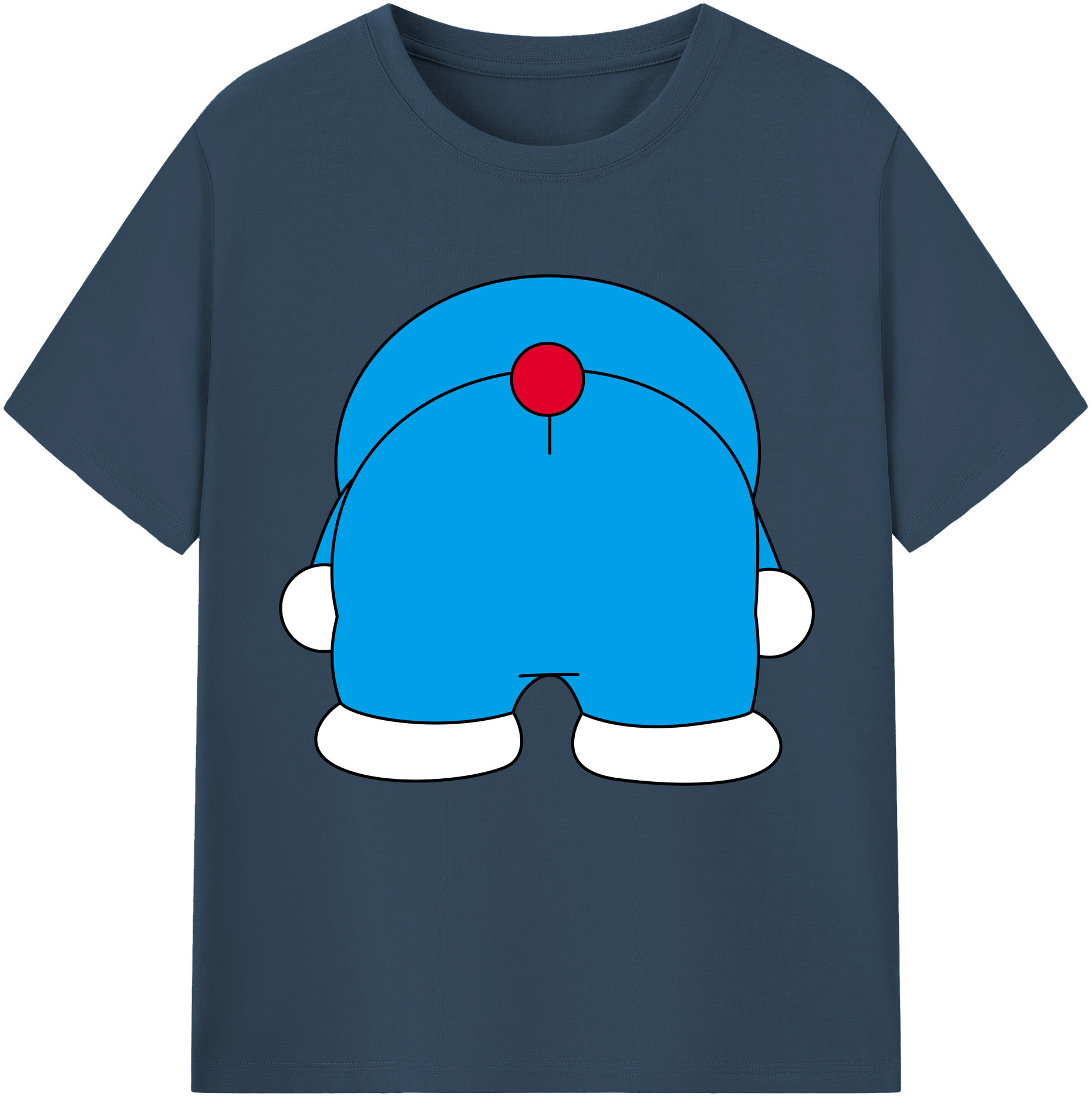 （画像用） ドラえもん Doraemon 綿100％半袖Tシャツ（フロントプリント）