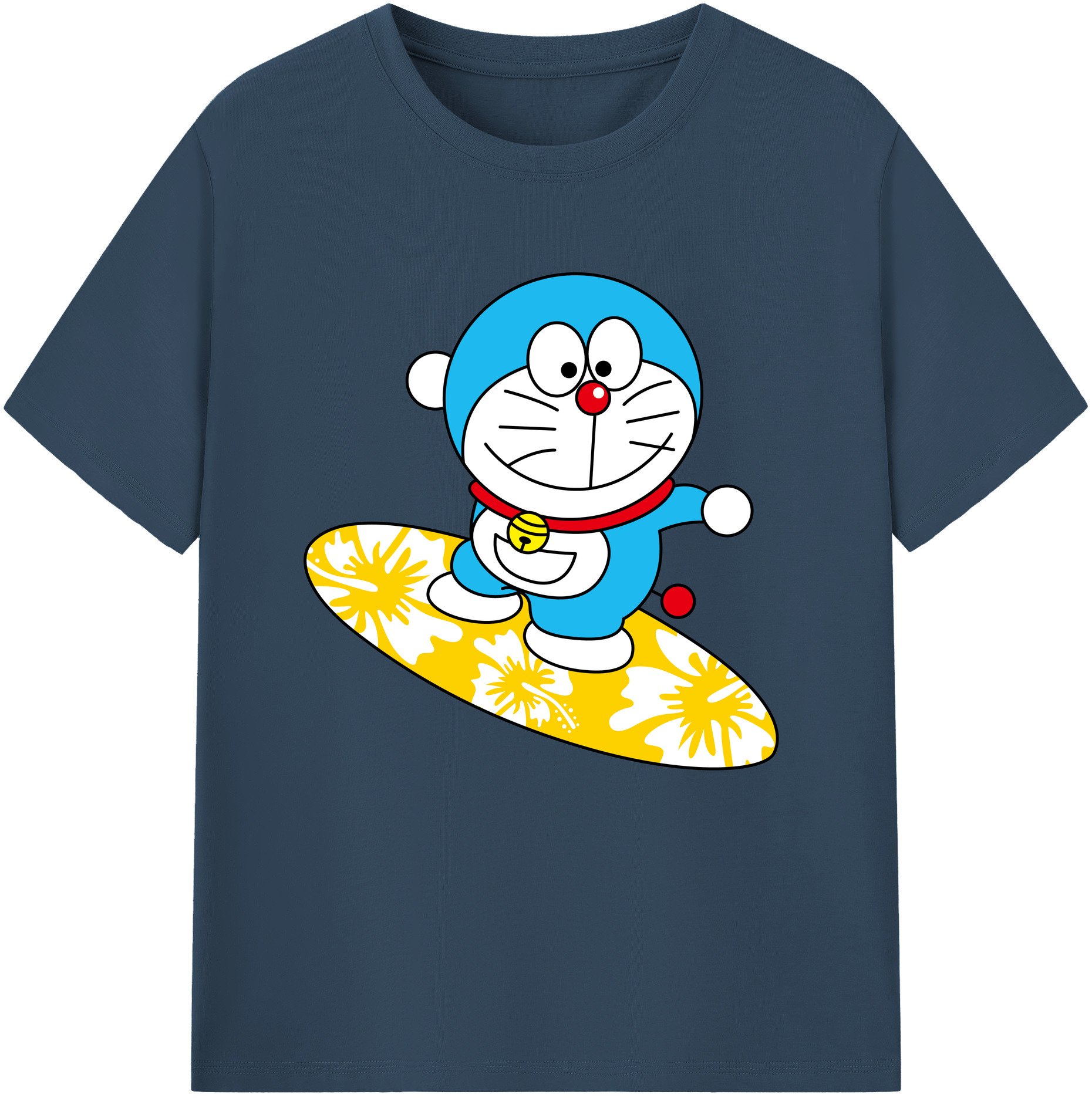 （画像用） ドラえもん Doraemon 綿100％半袖Tシャツ（フロントプリント）