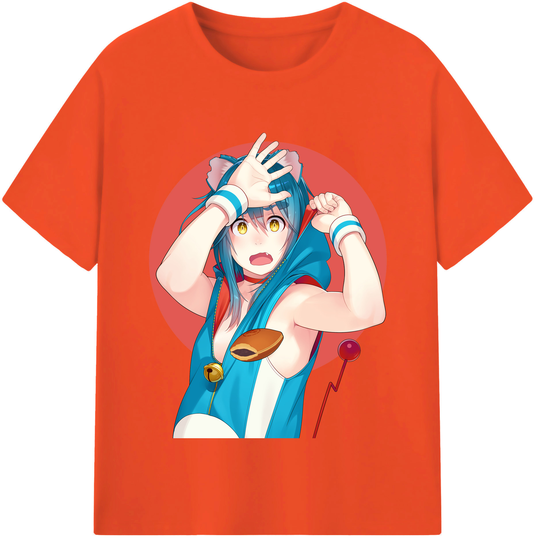 （画像用） ドラえもん Doraemon 綿100％半袖Tシャツ（フロントプリント）