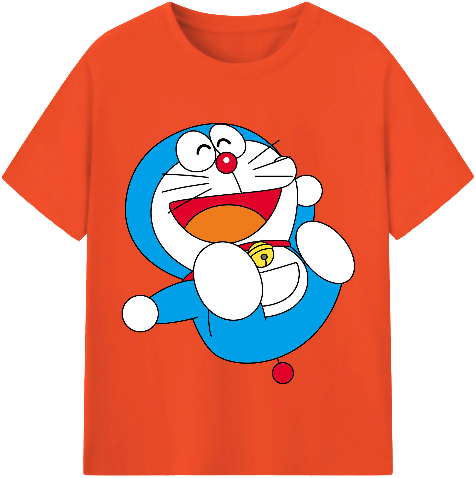（画像用） ドラえもん Doraemon 綿100％半袖Tシャツ（フロントプリント）